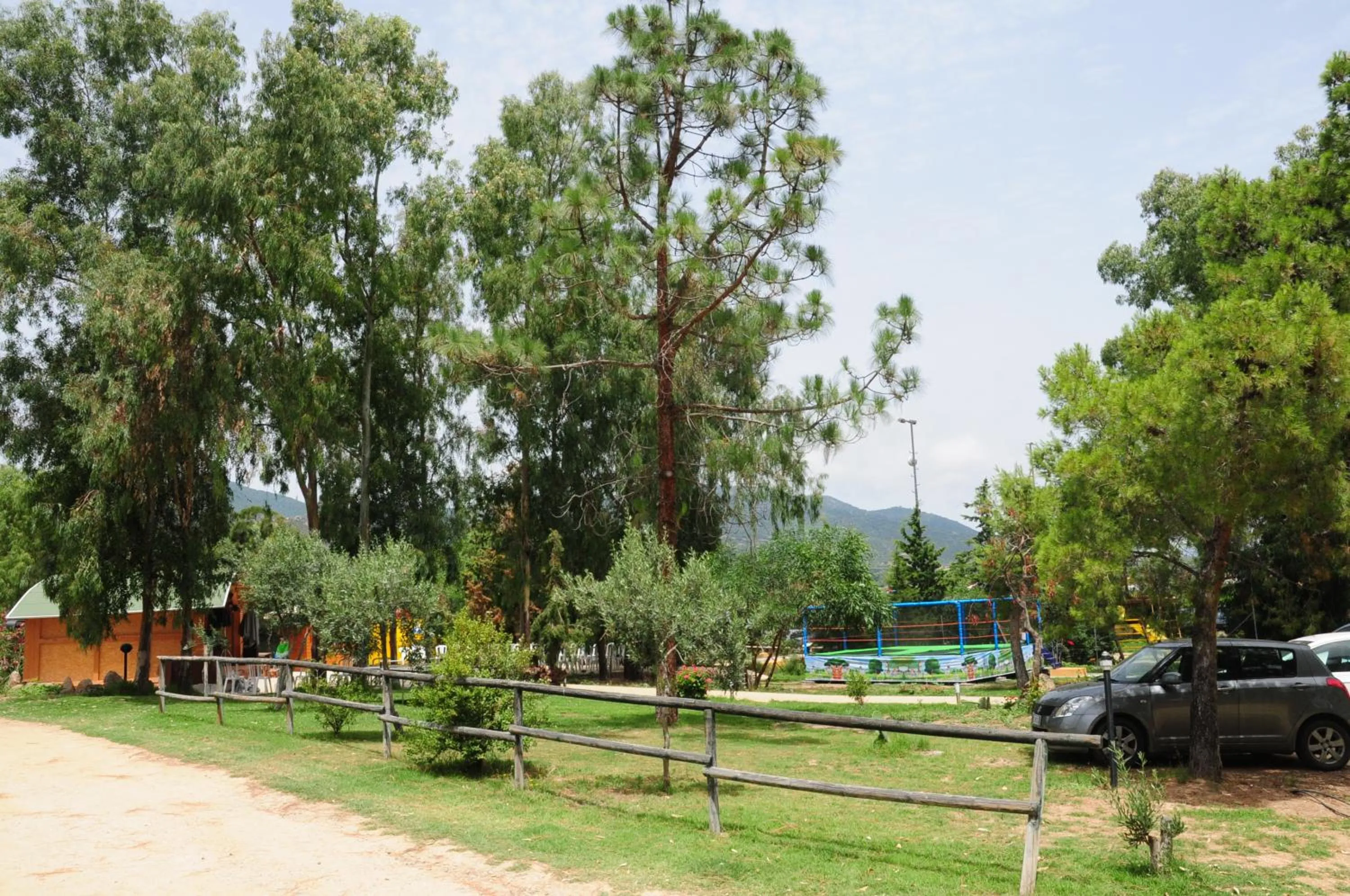 Tennis court in Villaggio Camping Torre Salinas