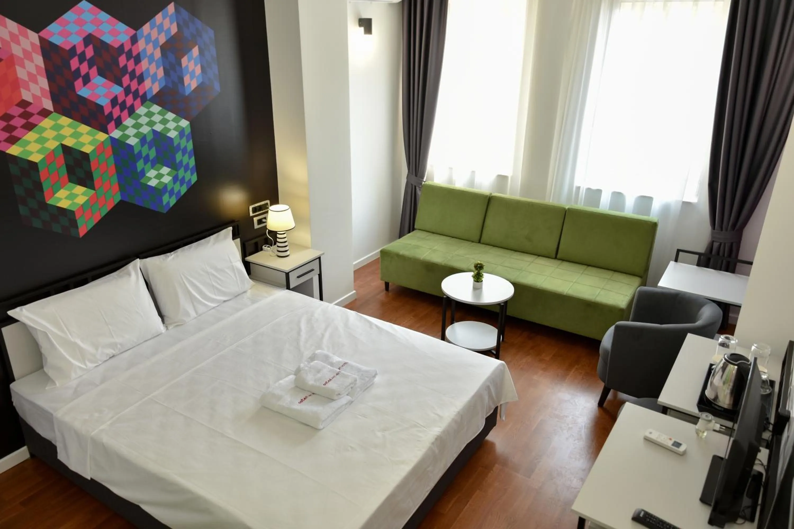 Bed in Osten Art Hotel