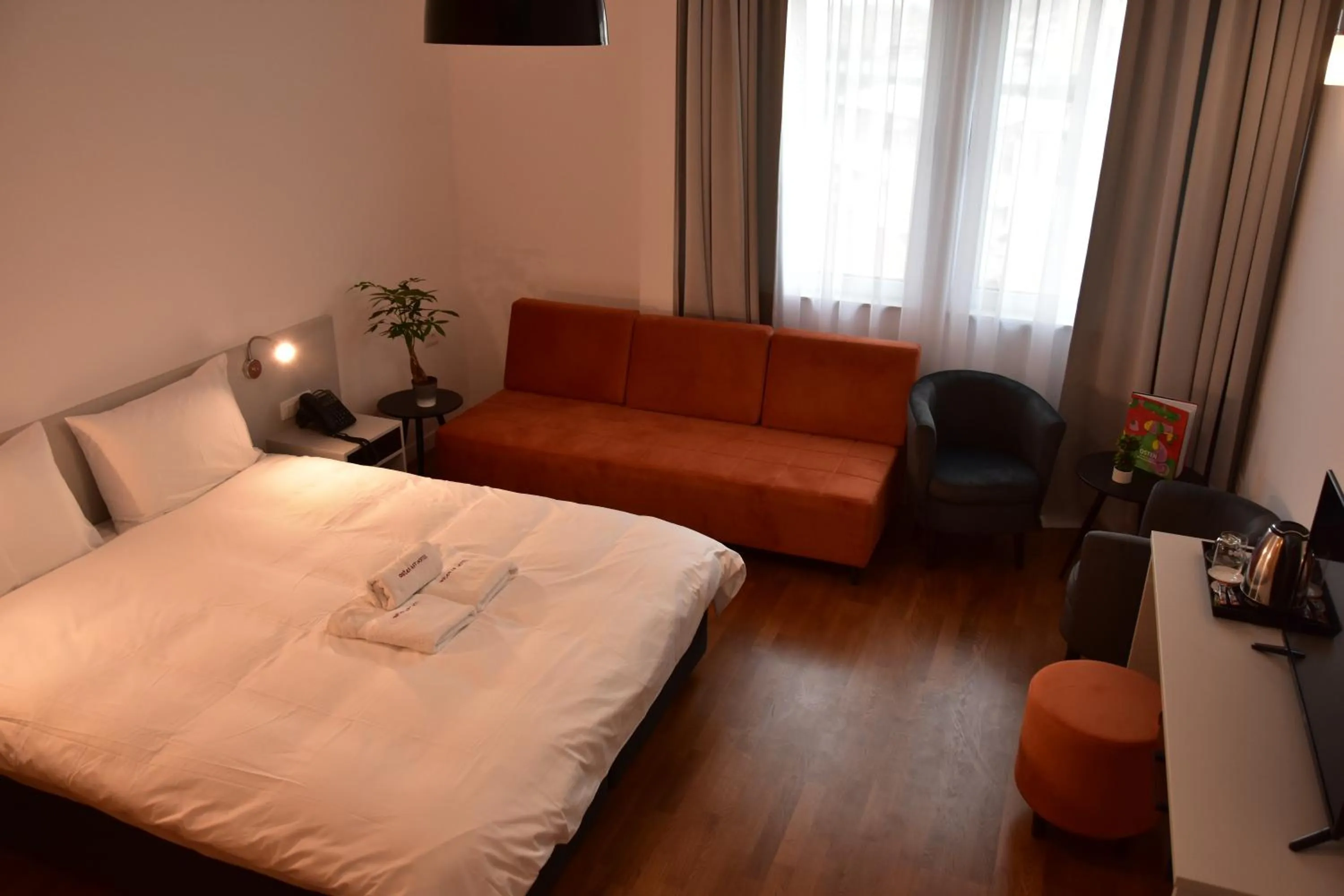 Bed in Osten Art Hotel