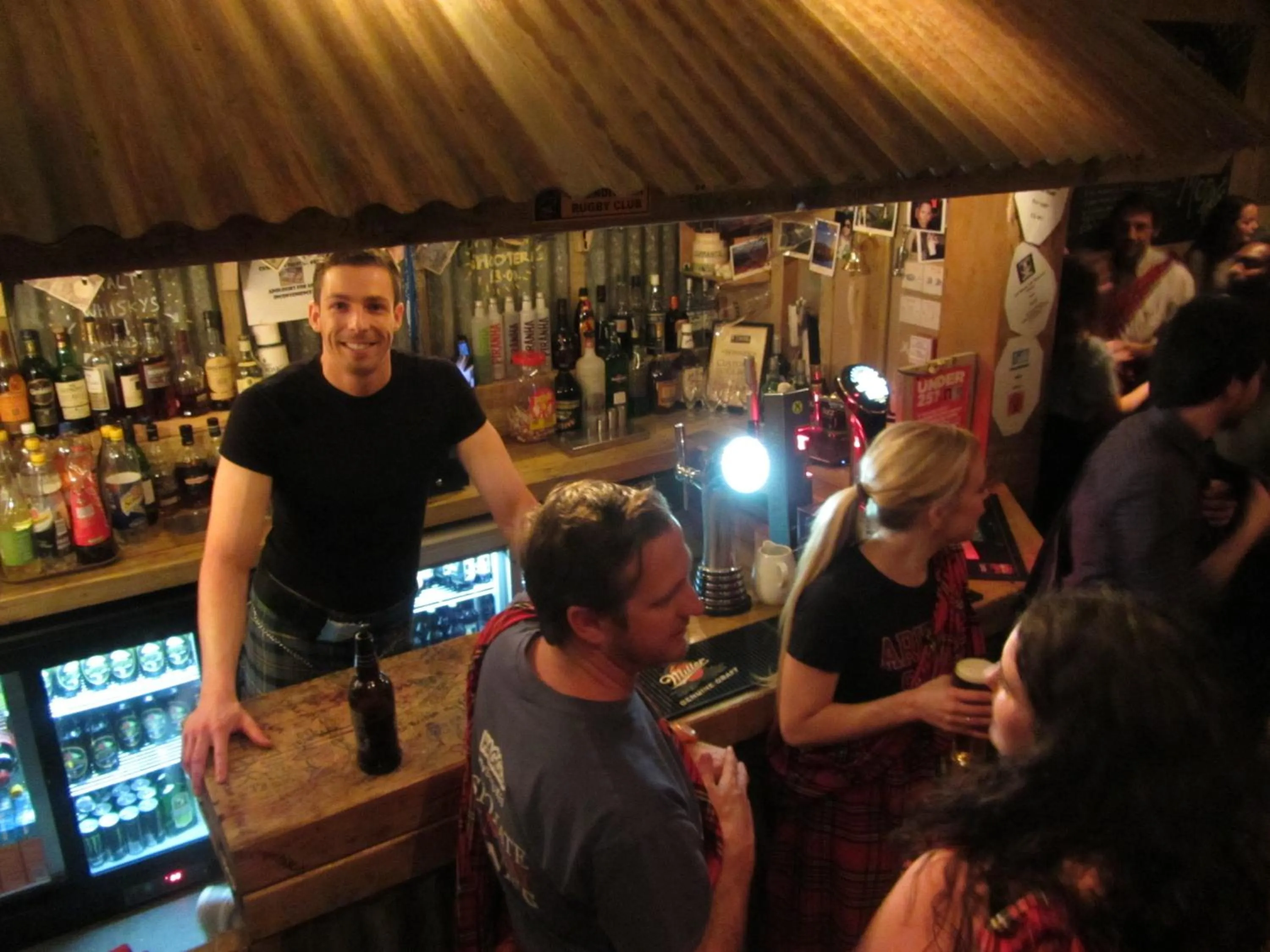 Staff in Morag's Lodge