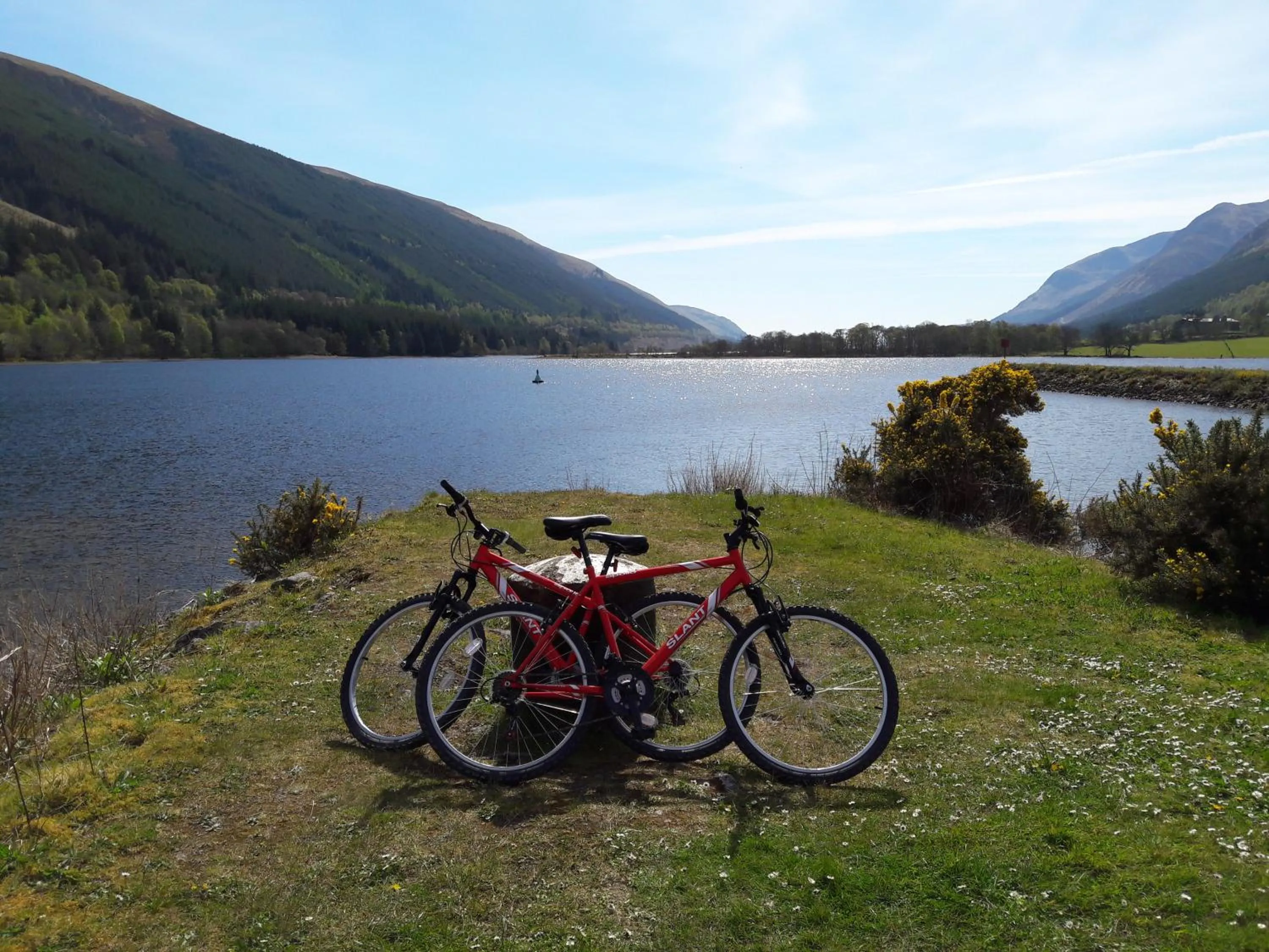 Cycling in Morag's Lodge