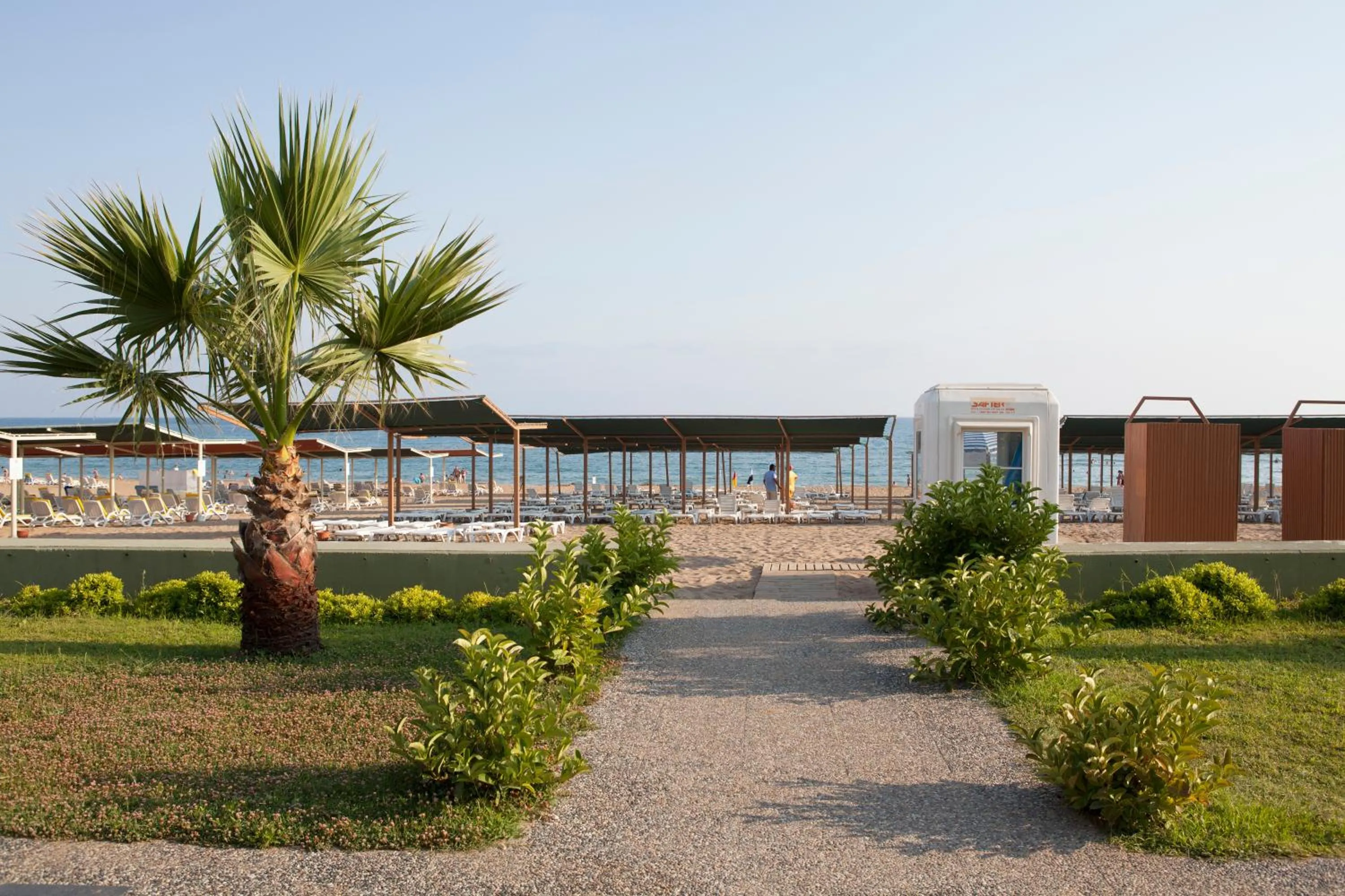 Beach in Side West Park Hotel