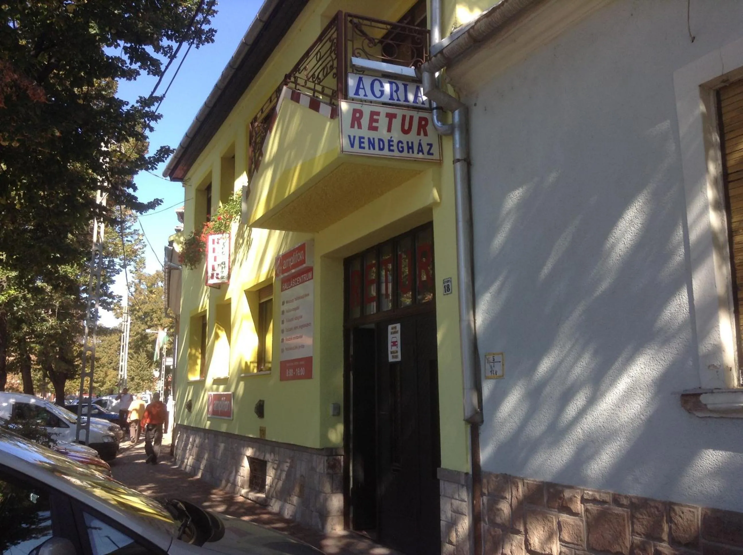 Facade/entrance in Agria Retur Vendégház