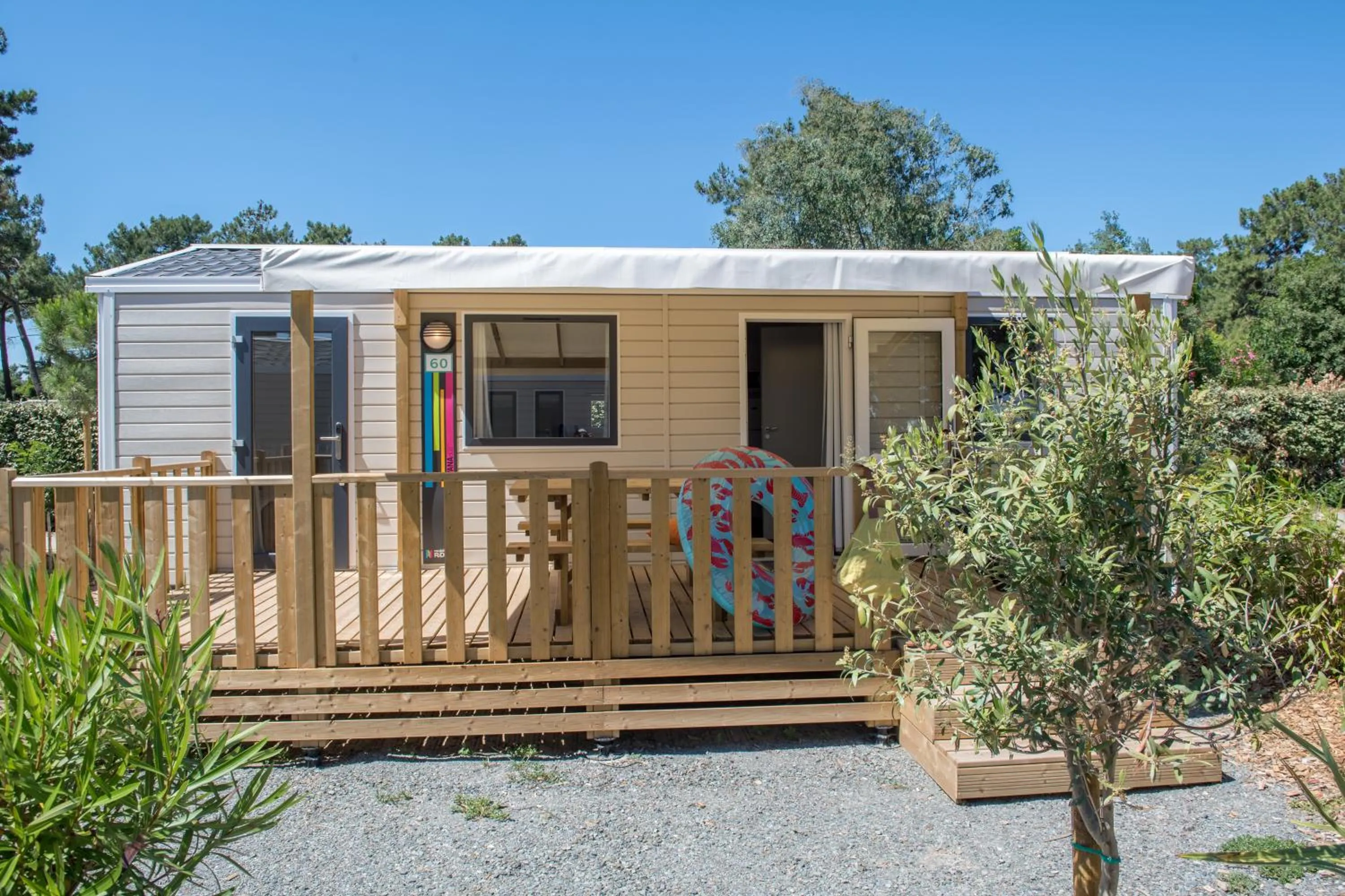 Patio in Camping Les Grenettes