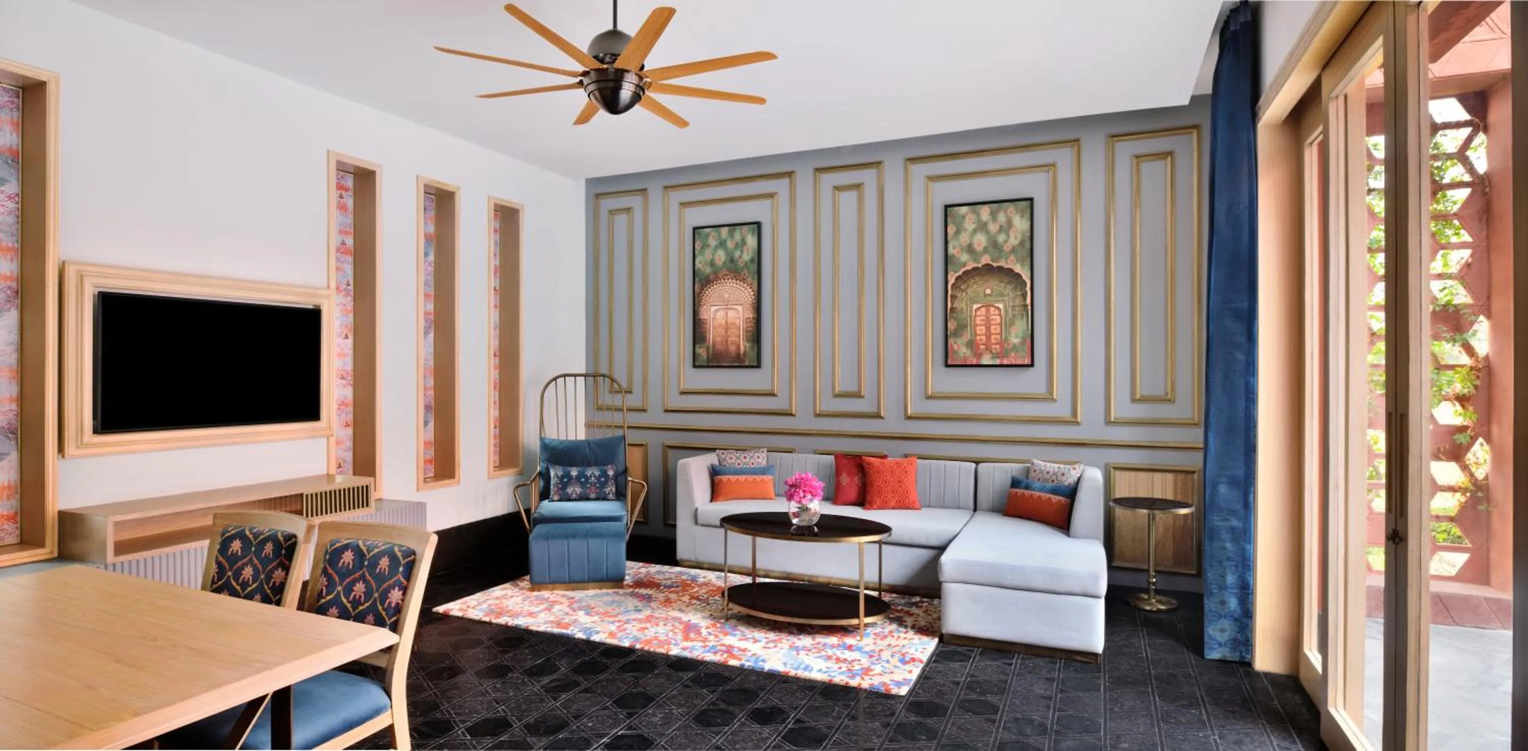 Living room in Taj Devi Ratn Resort & Spa, Jaipur