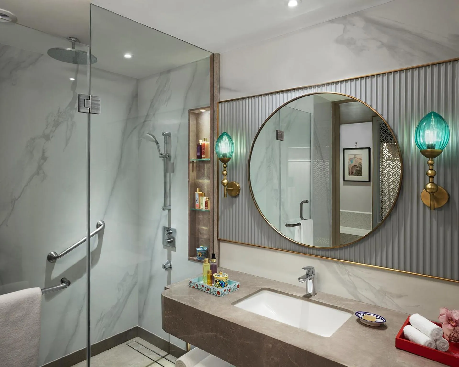 Bathroom in Taj Devi Ratn Resort & Spa, Jaipur