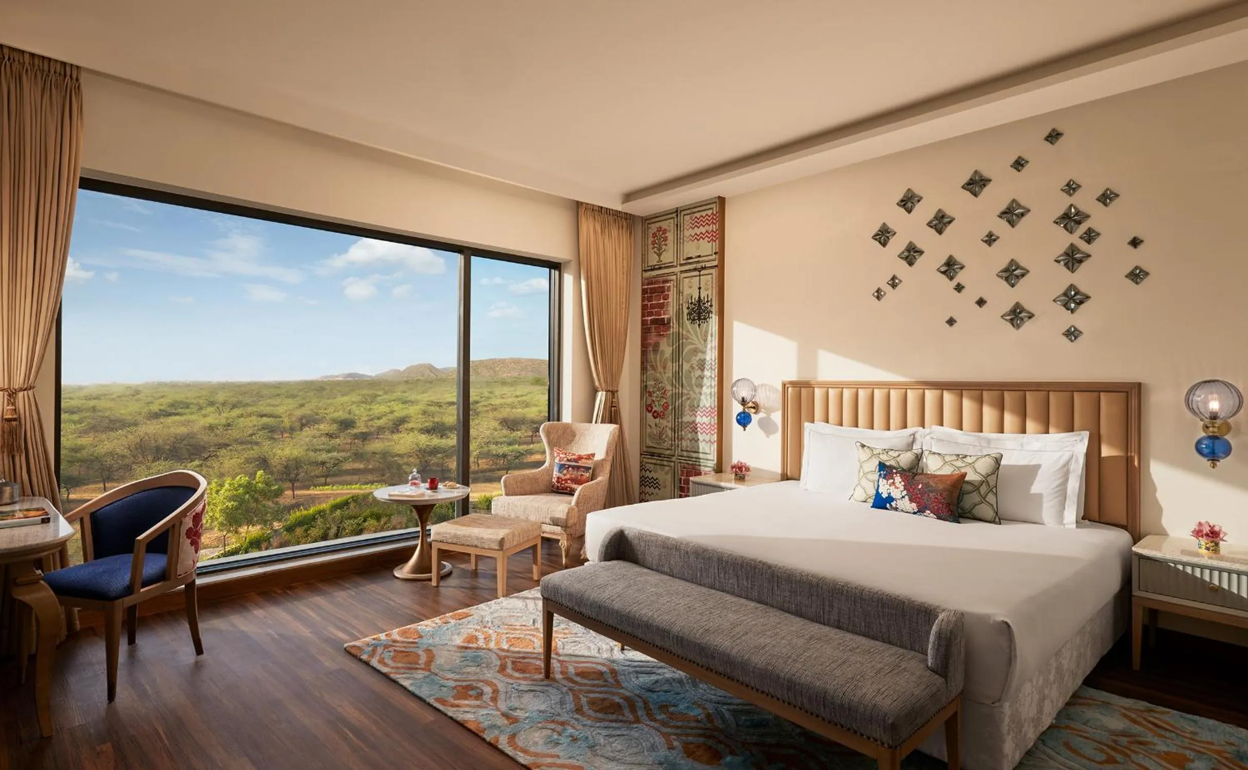 Bedroom, Bed in Taj Devi Ratn Resort & Spa, Jaipur