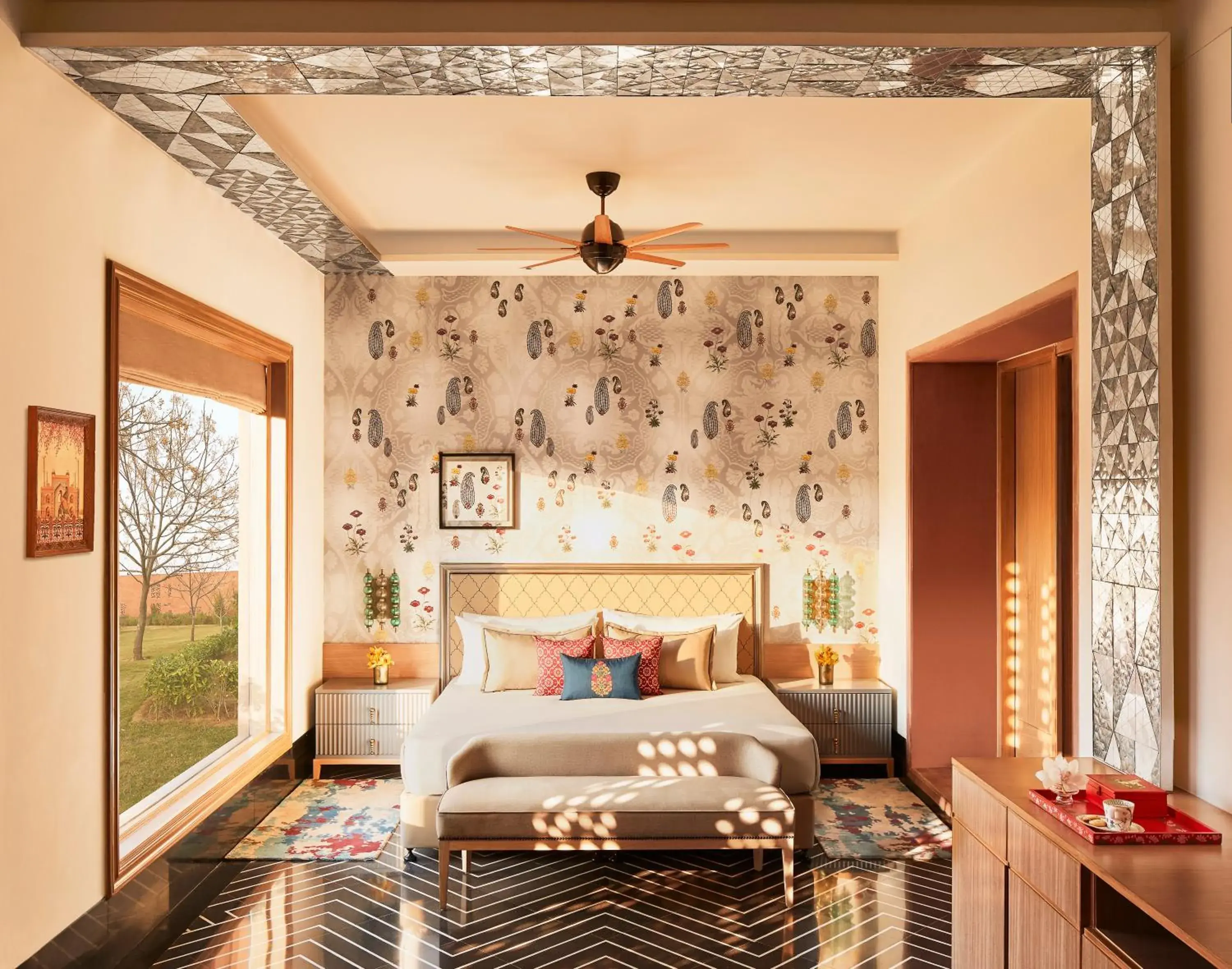 Bed in Taj Devi Ratn Resort & Spa, Jaipur Bed in Taj Devi Ratn Resort & Spa, Jaipur