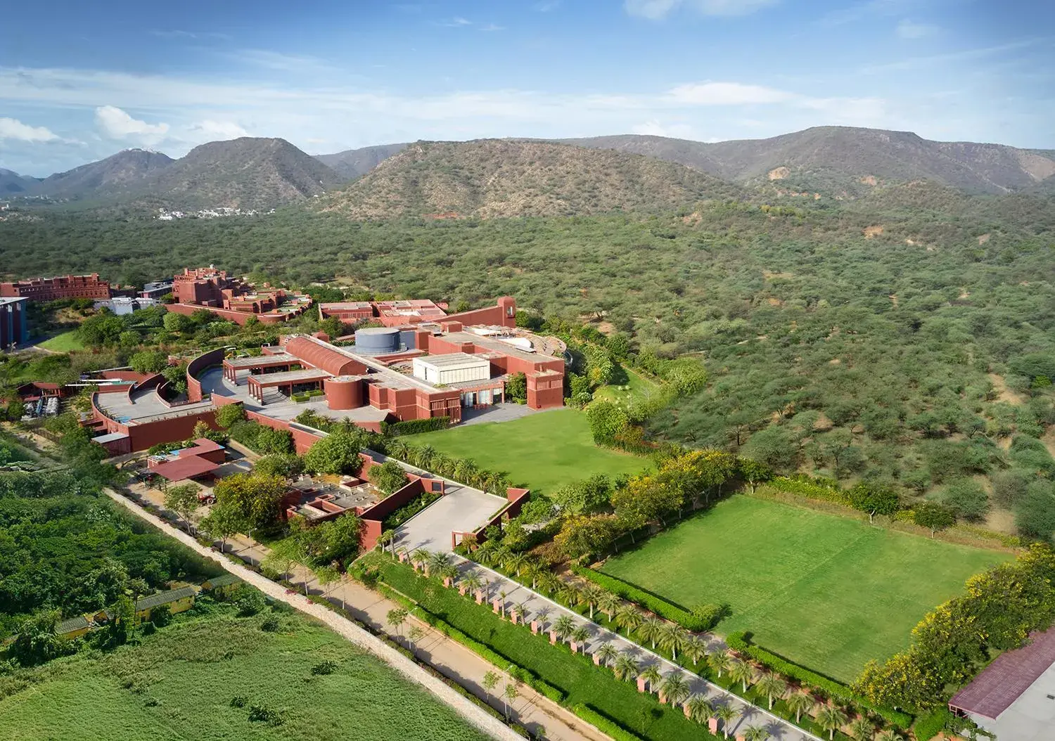 Bird's eye view in Taj Devi Ratn Resort & Spa, Jaipur Bird's eye view in Taj Devi Ratn Resort & Spa, Jaipur