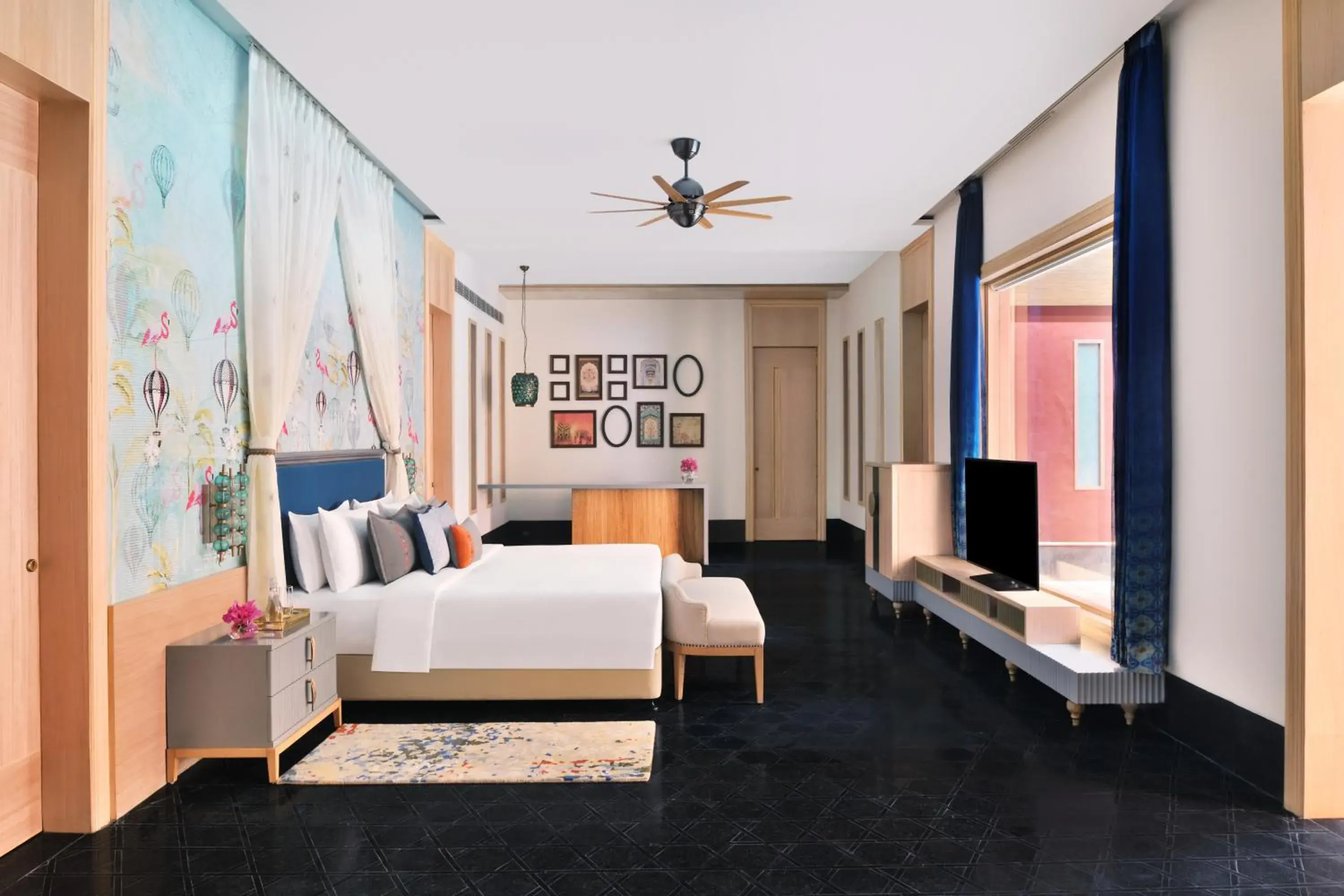 Bedroom, Bed in Taj Devi Ratn Resort & Spa, Jaipur Bedroom, Bed in Taj Devi Ratn Resort & Spa, Jaipur