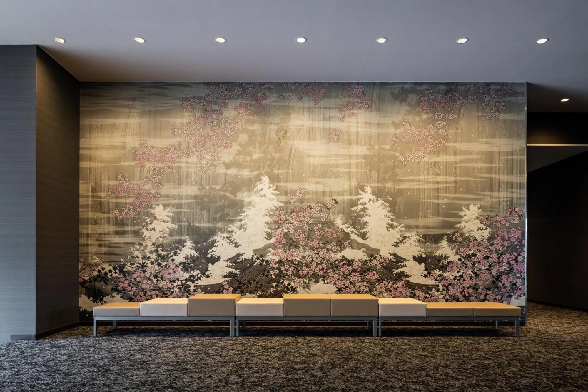 Lobby or reception in Fujikawaguchiko Resort Hotel