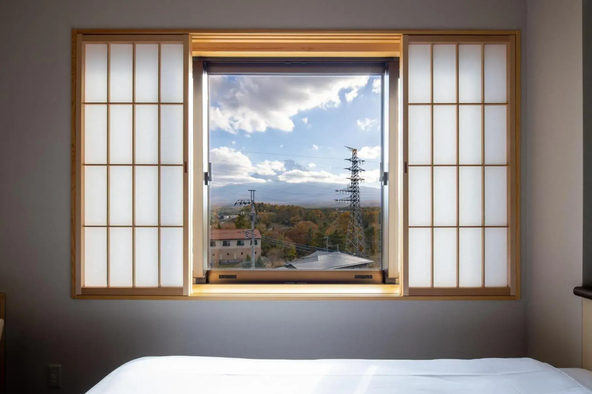 Mountain view in Fujikawaguchiko Resort Hotel Mountain view in Fujikawaguchiko Resort Hotel