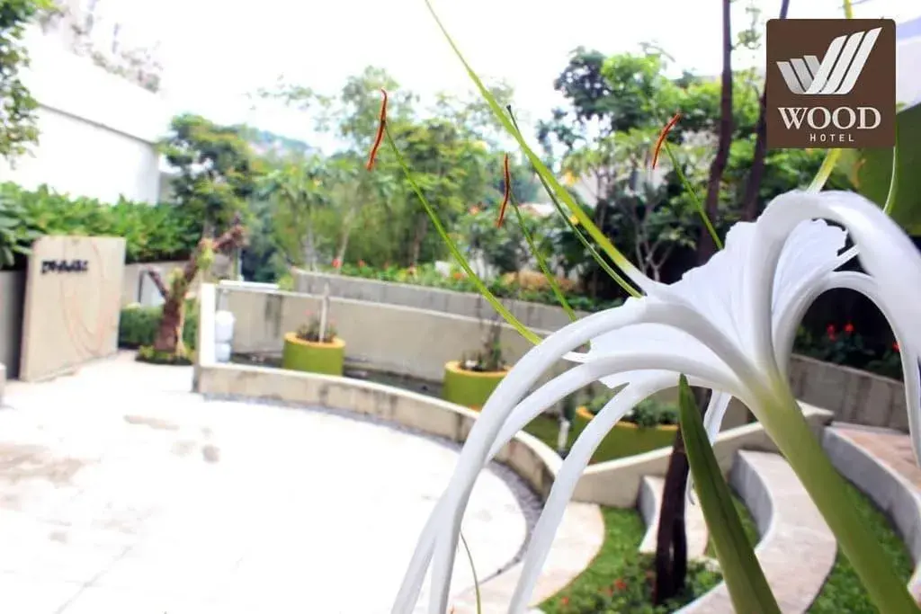 Property building in Wood Hotel Bandung Property building in Wood Hotel Bandung