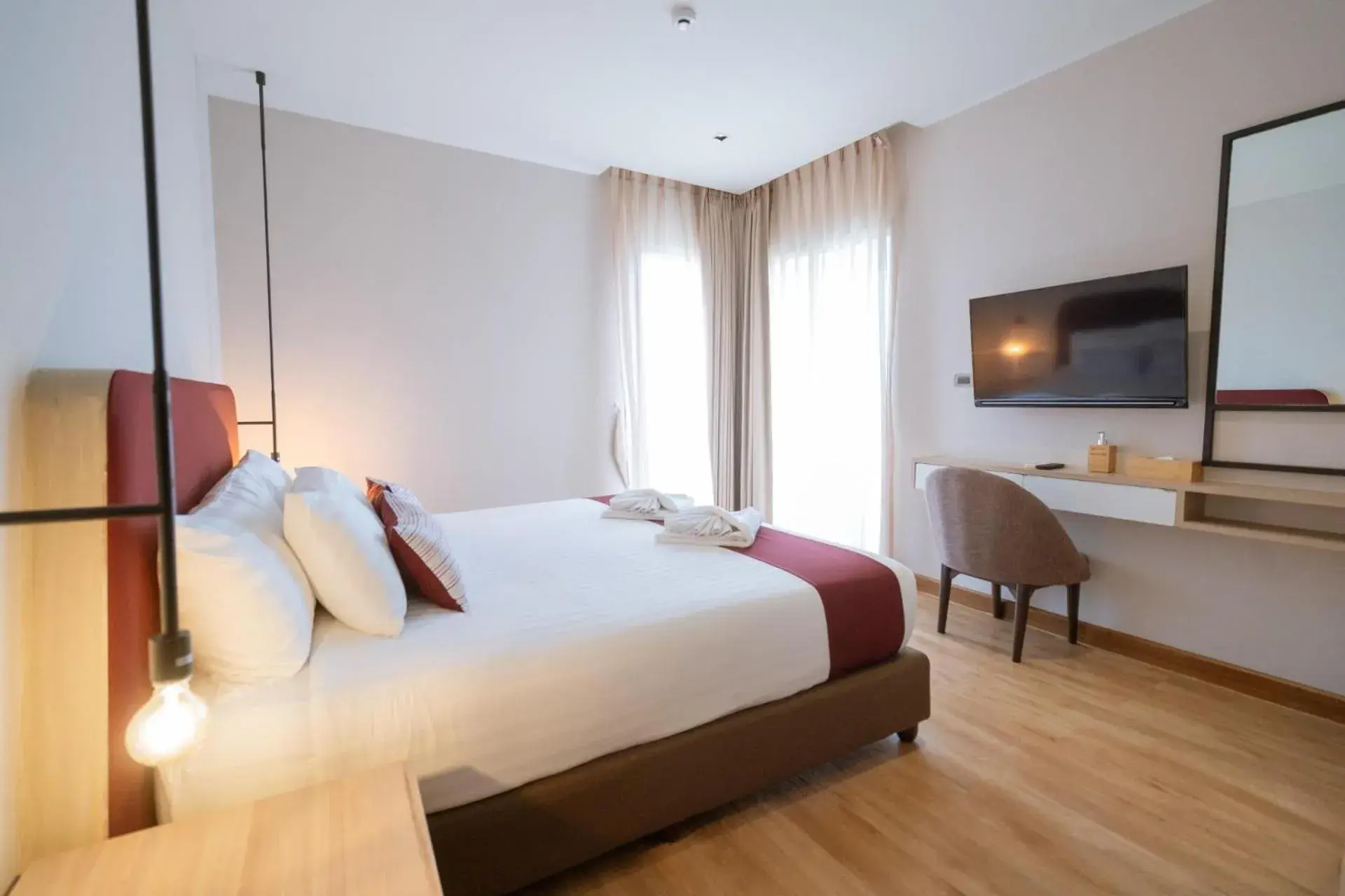 Bedroom, Bed in W3 Hotel Bedroom, Bed in W3 Hotel