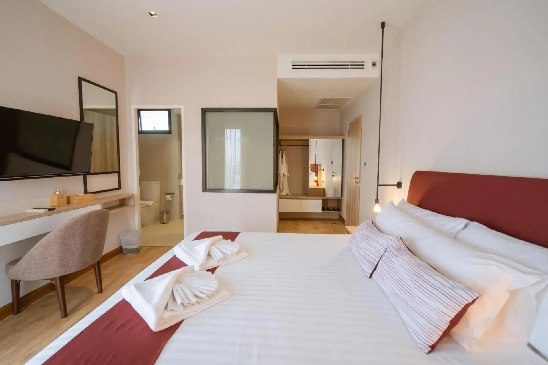 Bed in W3 Hotel Bed in W3 Hotel