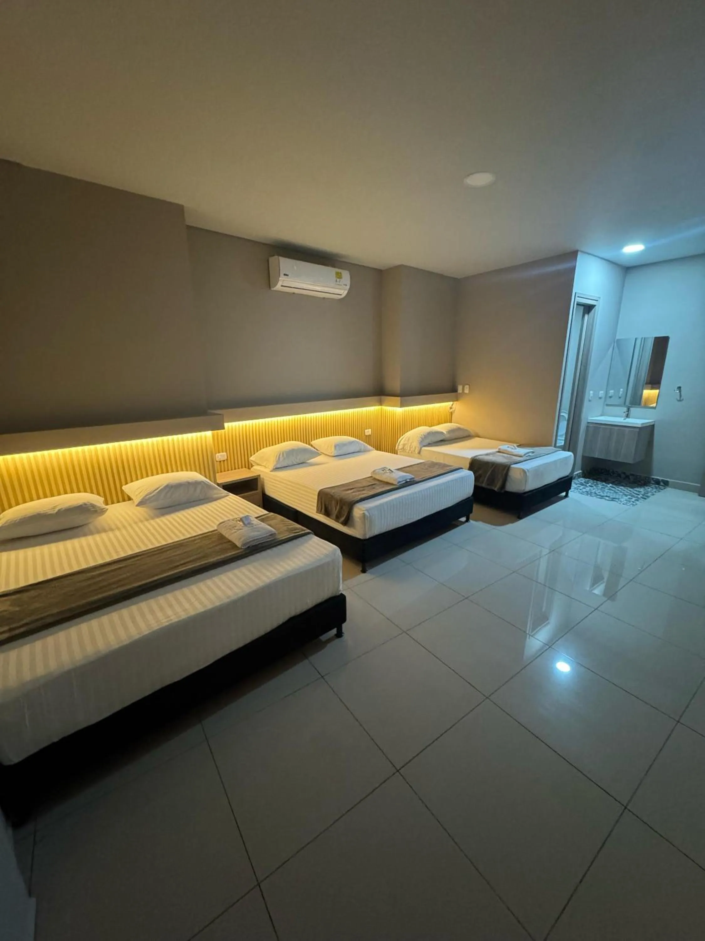 Bed in HOTEL NABU VALLEDUPAR