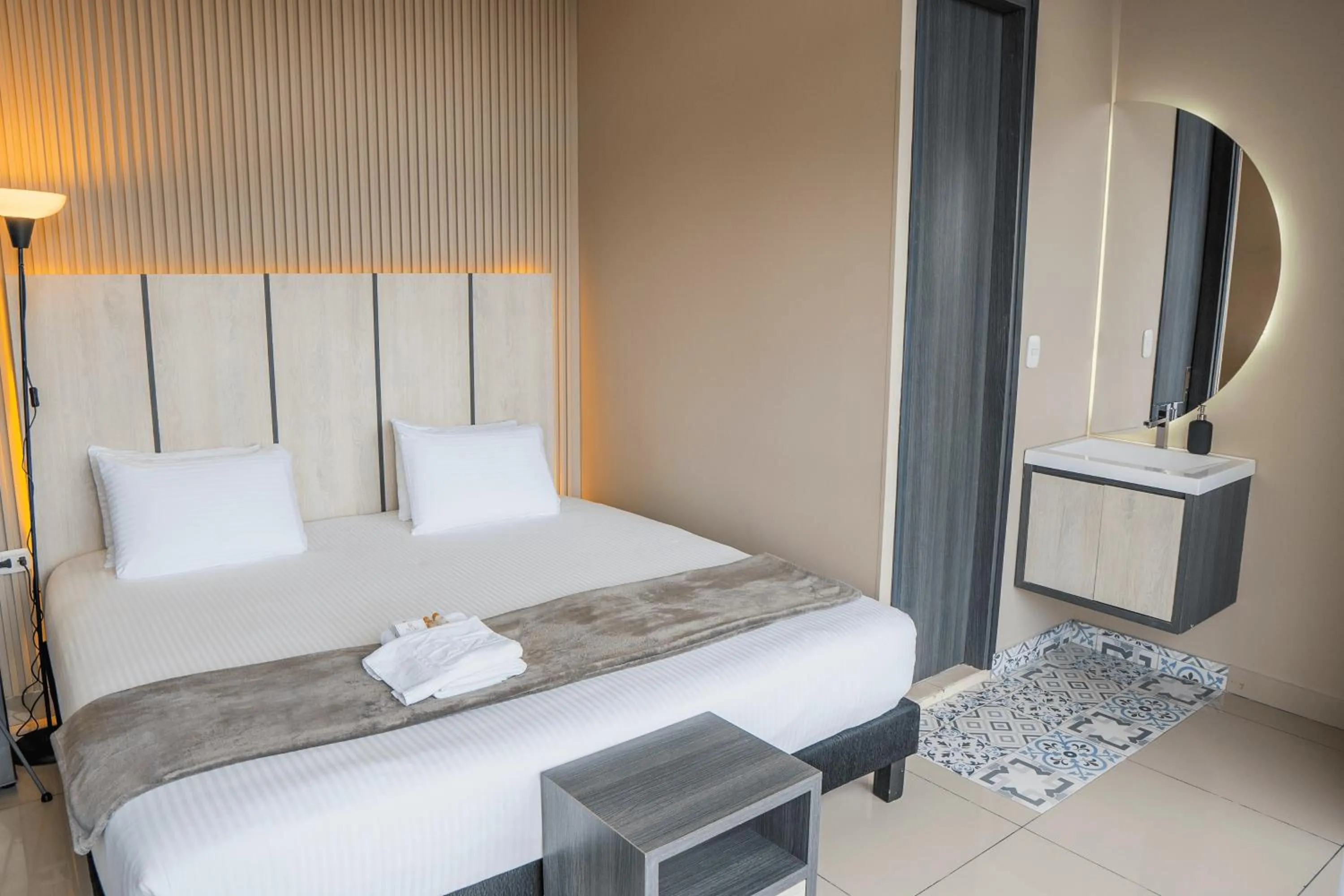 Bed in HOTEL NABU VALLEDUPAR