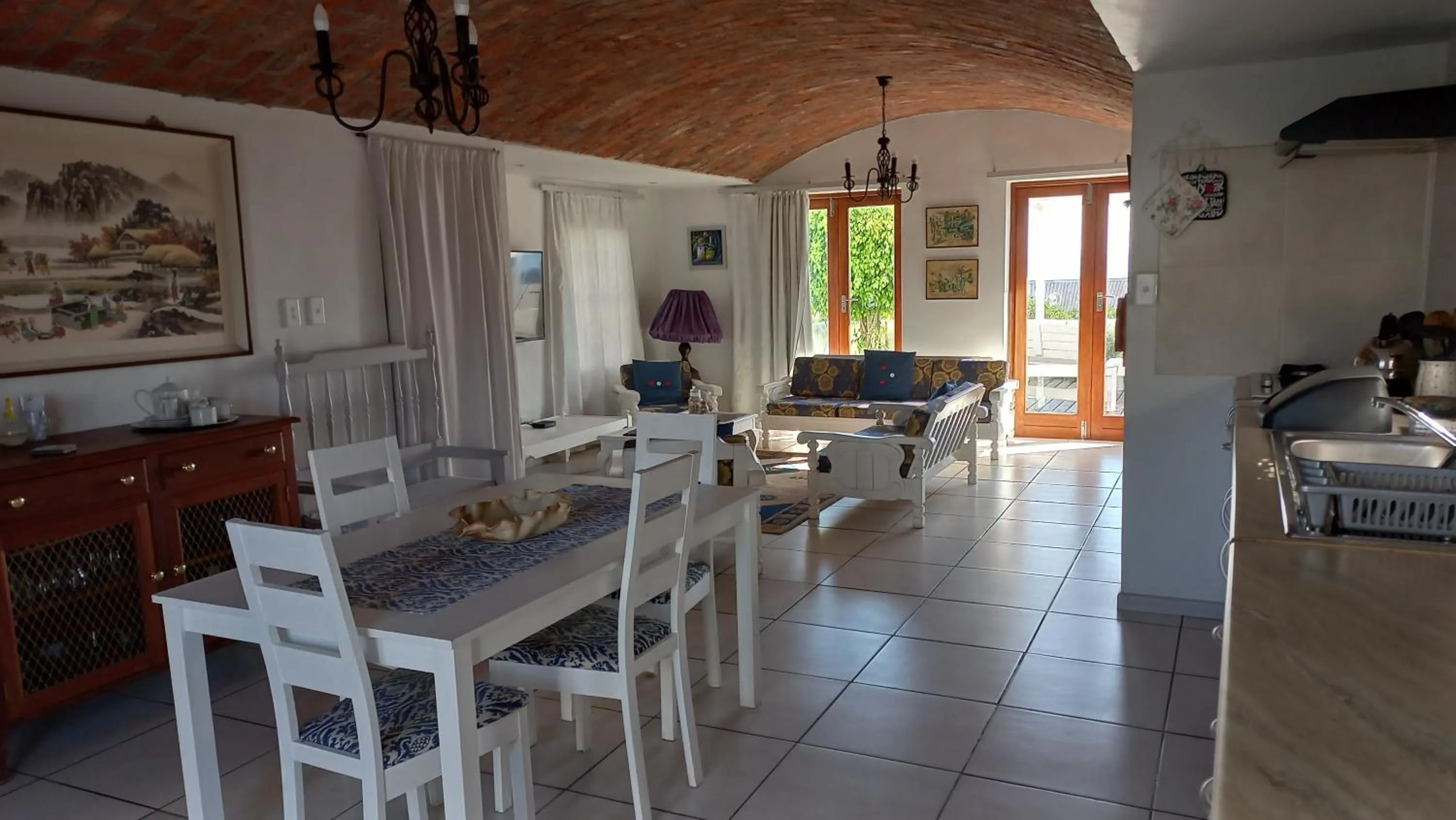 Kitchen or kitchenette in Paters Haven Self-catering and B&B