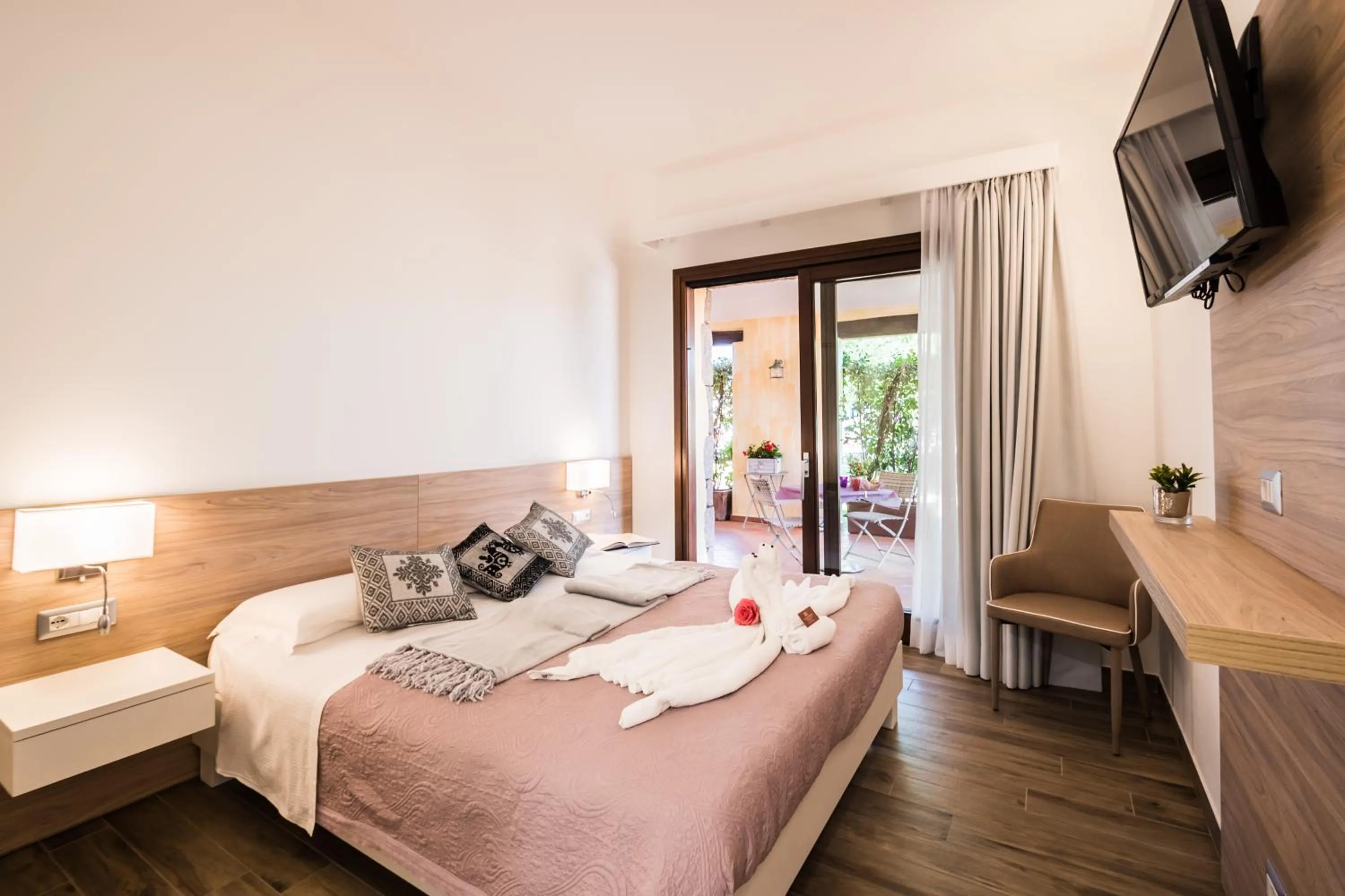 Bed in Relais del Borgo- Domo