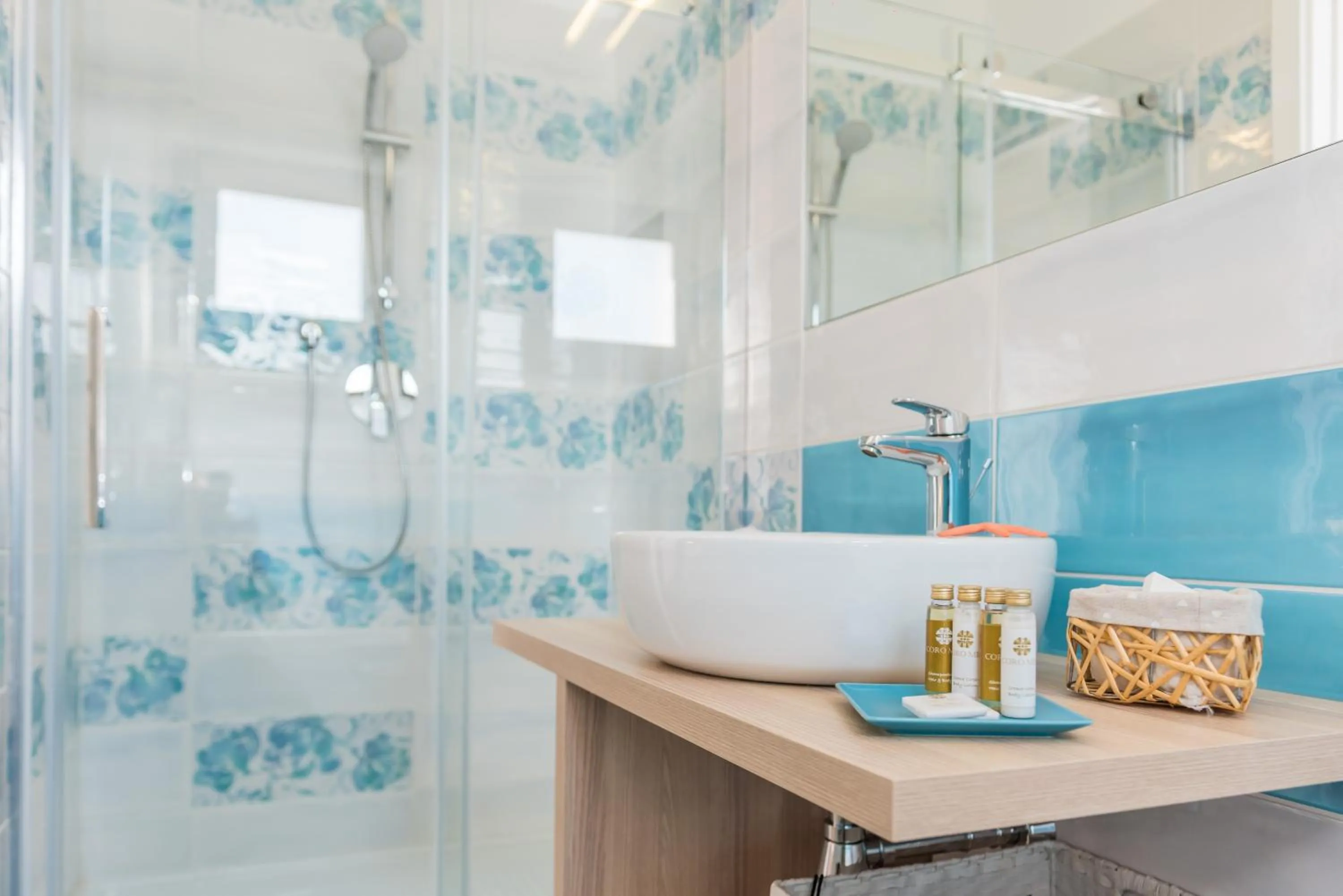 Shower in Relais del Borgo- Domo