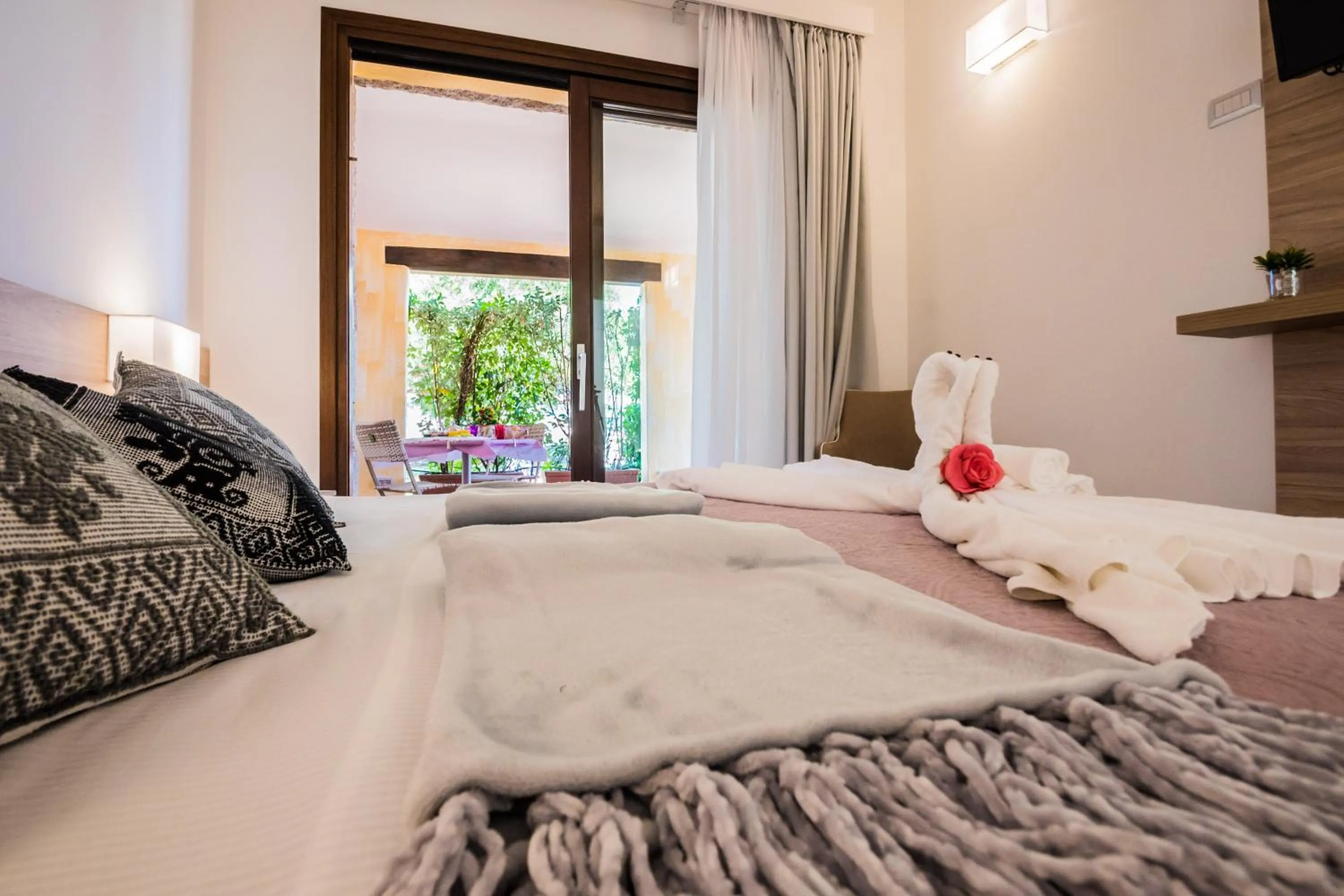 Bed in Relais del Borgo- Domo