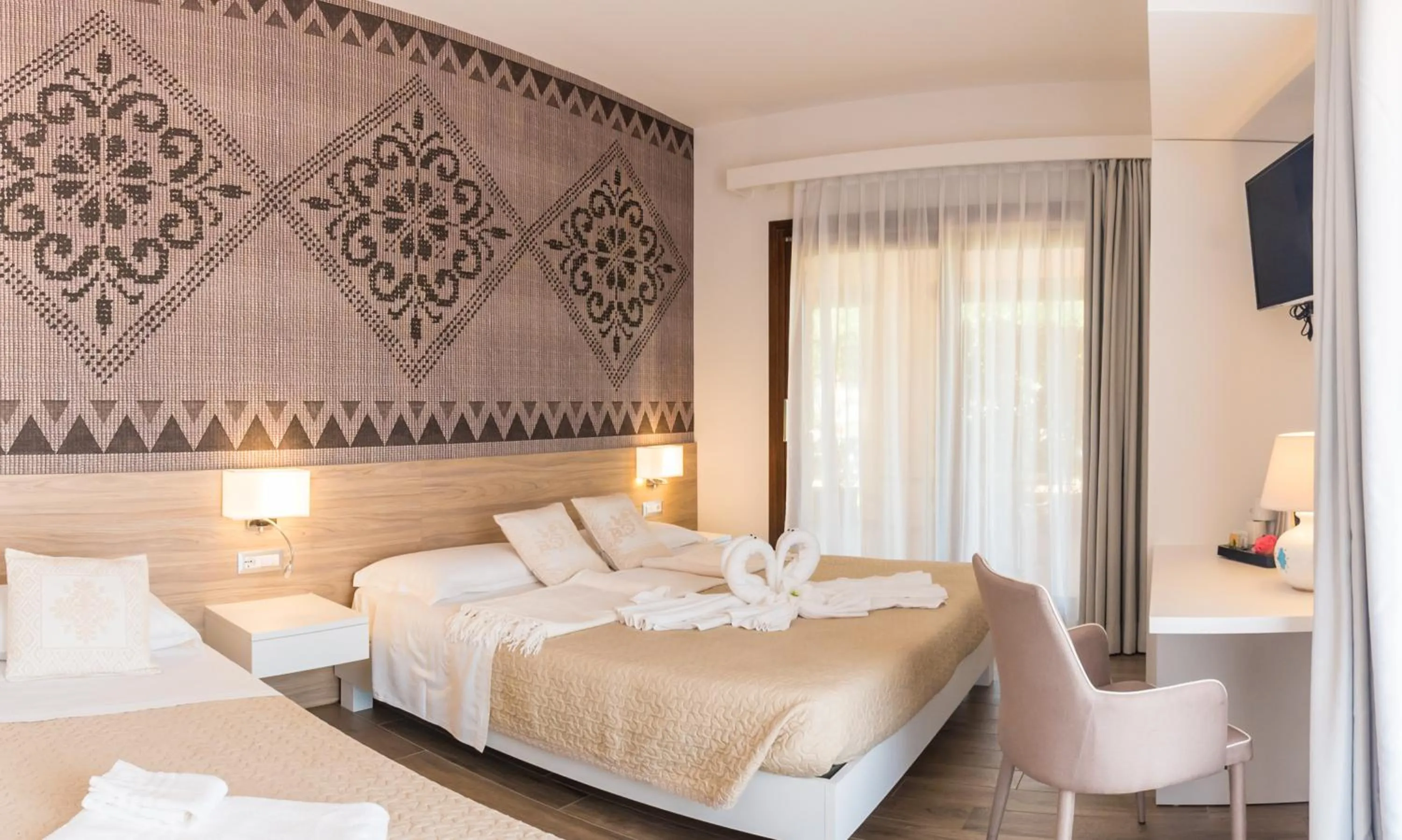 Bed in Relais del Borgo- Domo