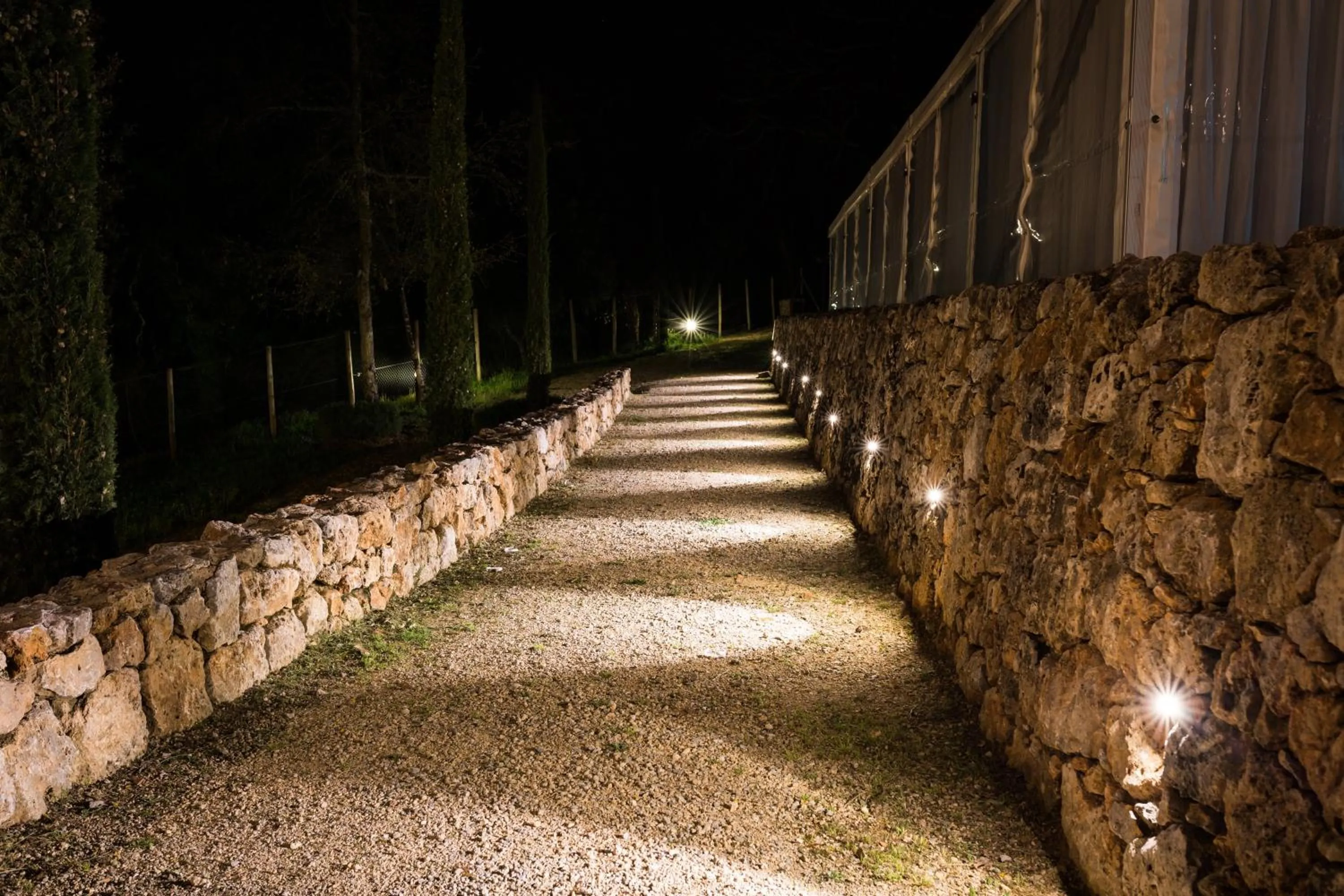 Inner courtyard view in Relais La Costa Historical Residence