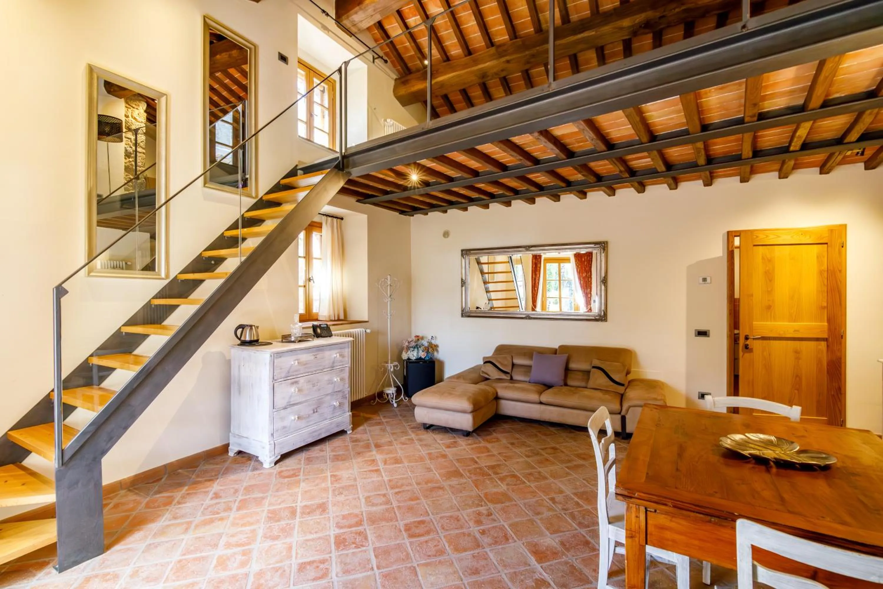 Living room in Relais La Costa Historical Residence
