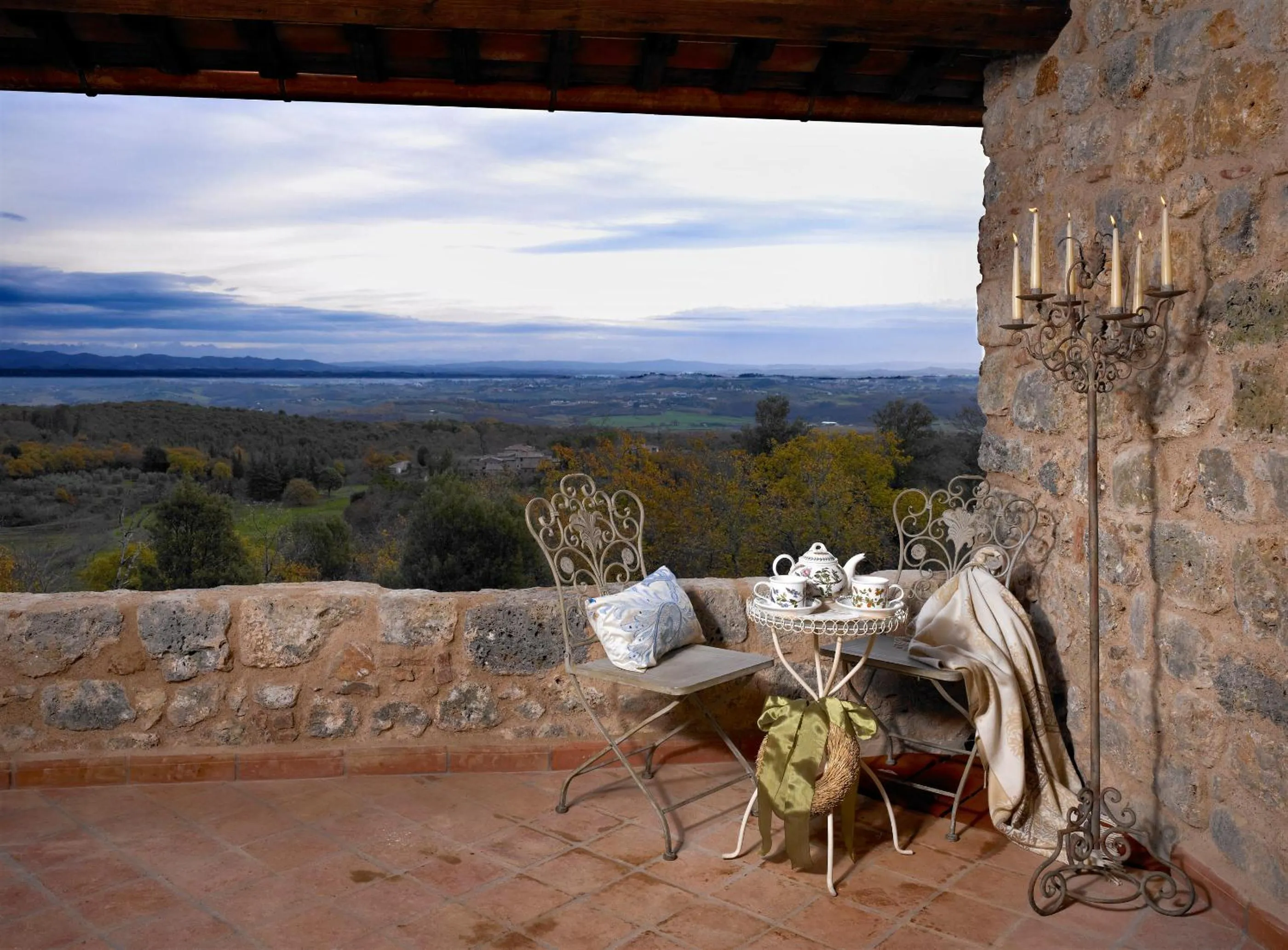 Balcony/Terrace in Relais La Costa Historical Residence