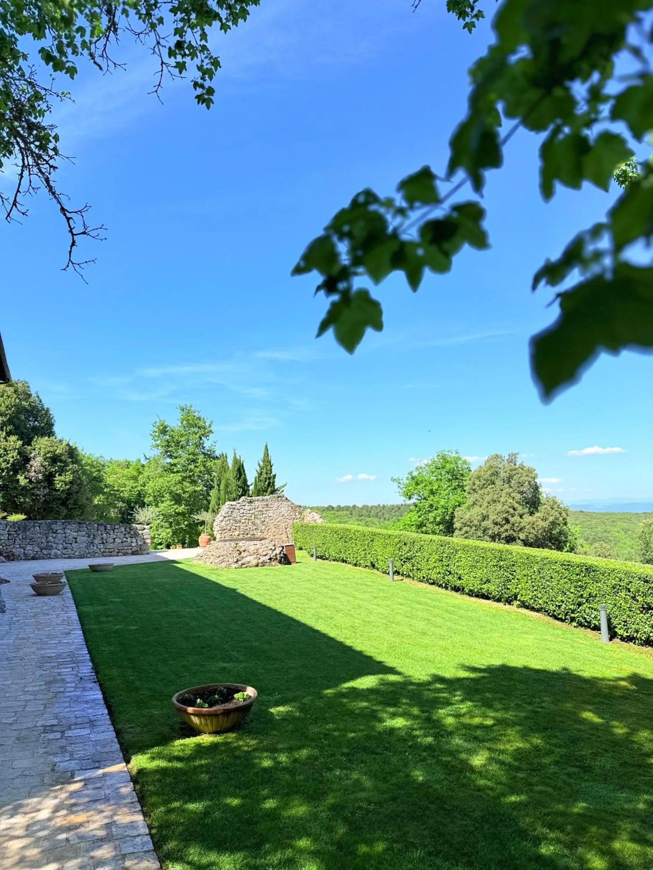 Garden in Relais La Costa Historical Residence