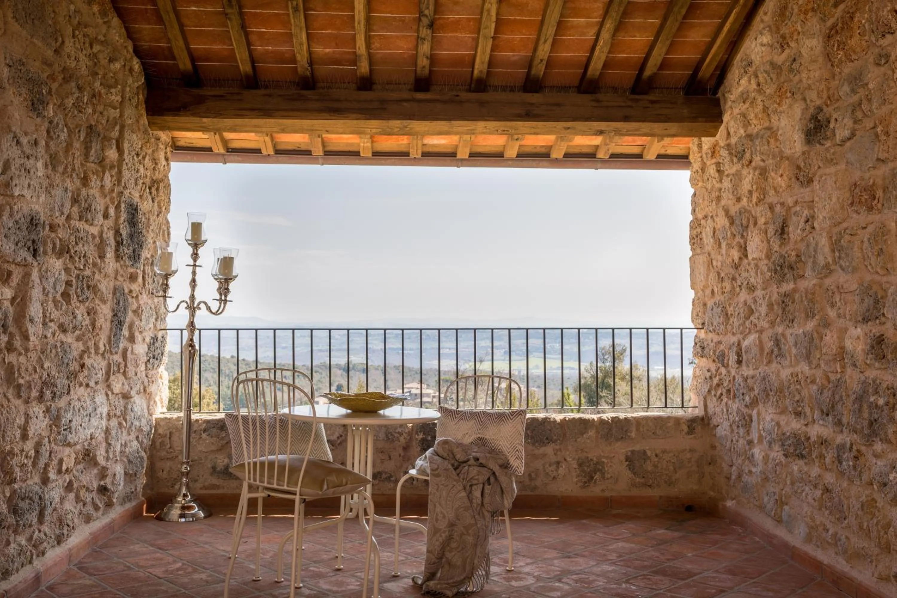 Balcony/Terrace in Relais La Costa Historical Residence
