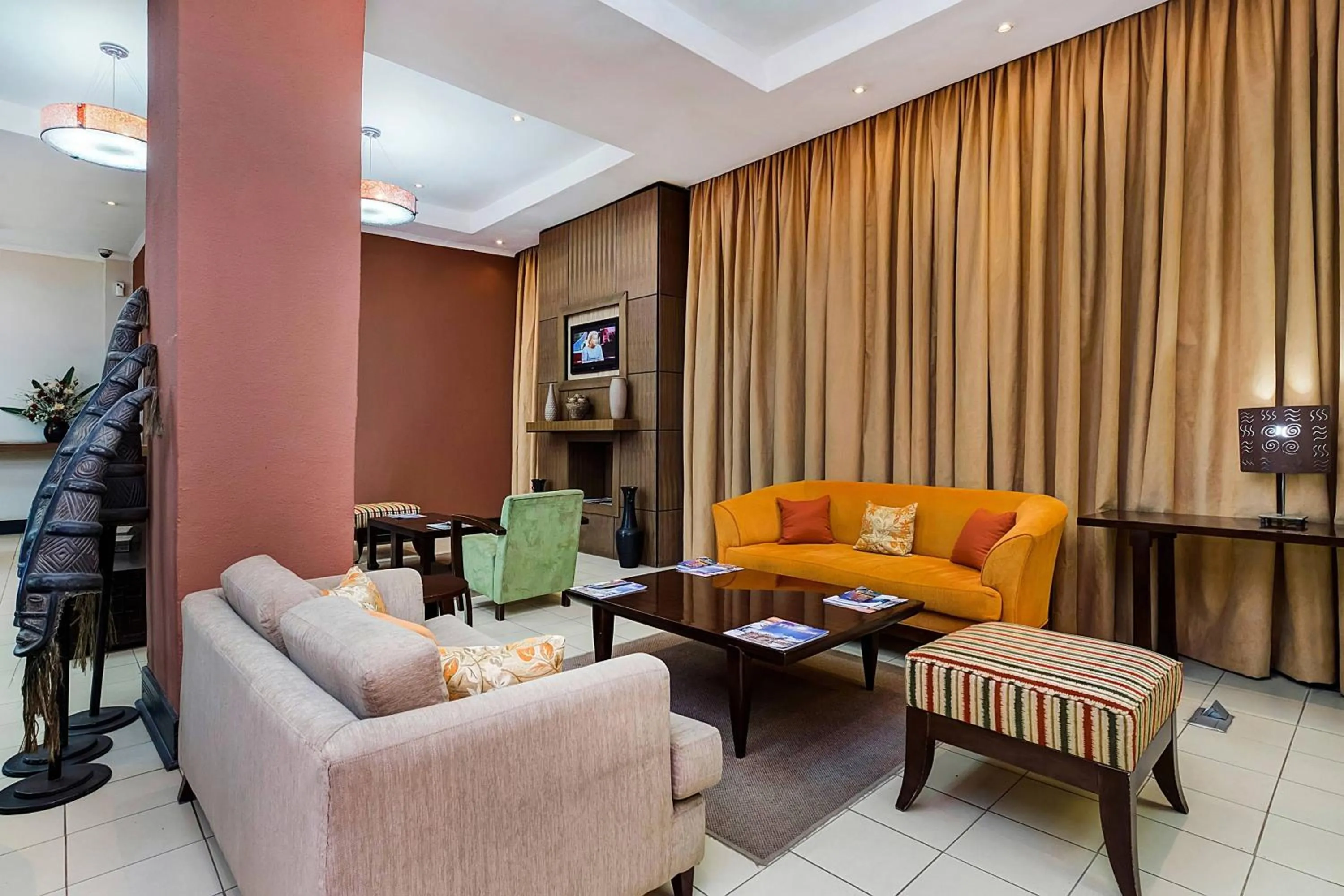 Lobby or reception in Protea Hotel by Marriott Lusaka