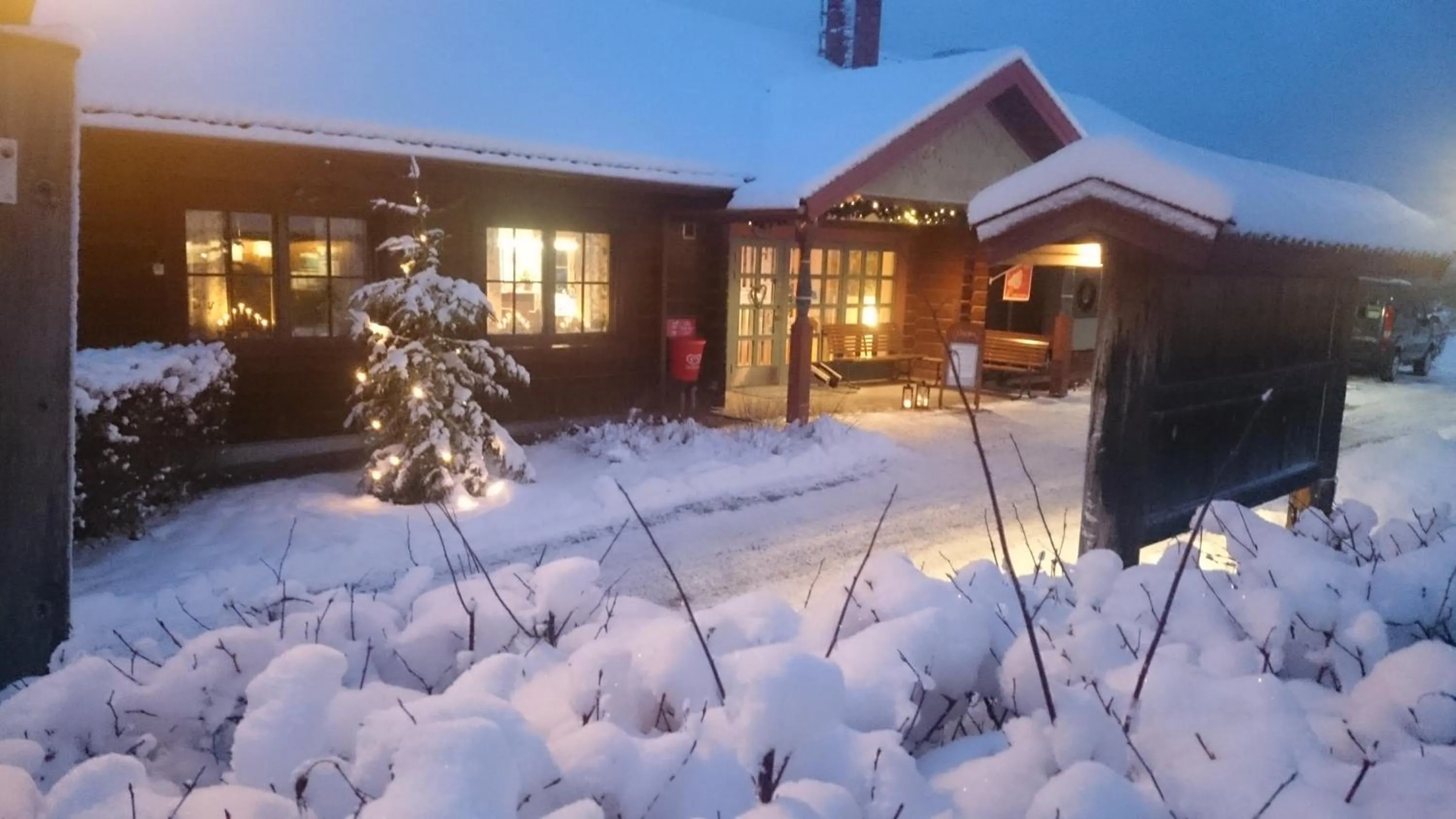 Winter in Fyrklöverns Stugby