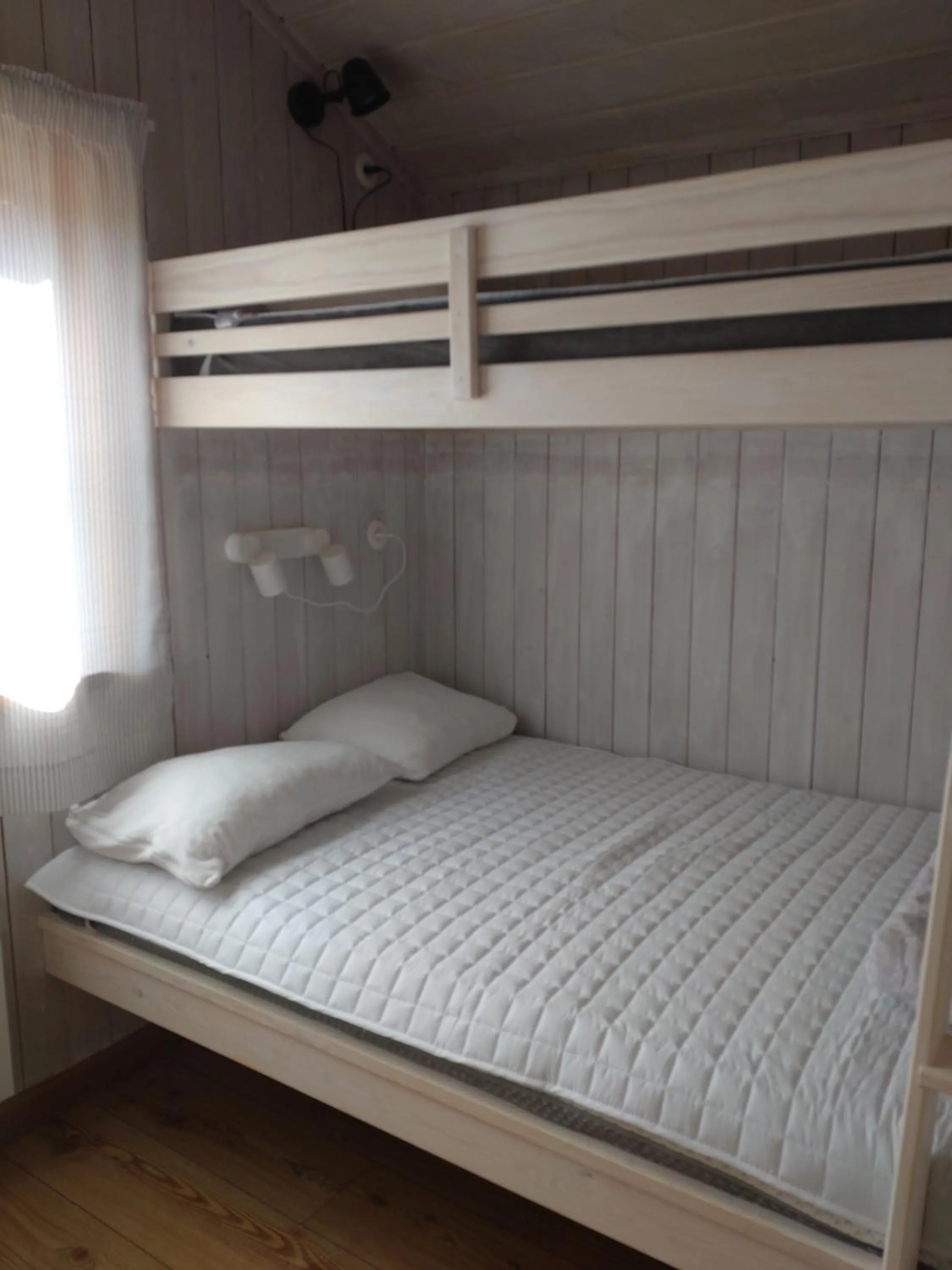Bedroom, Bed in Fyrklöverns Stugby