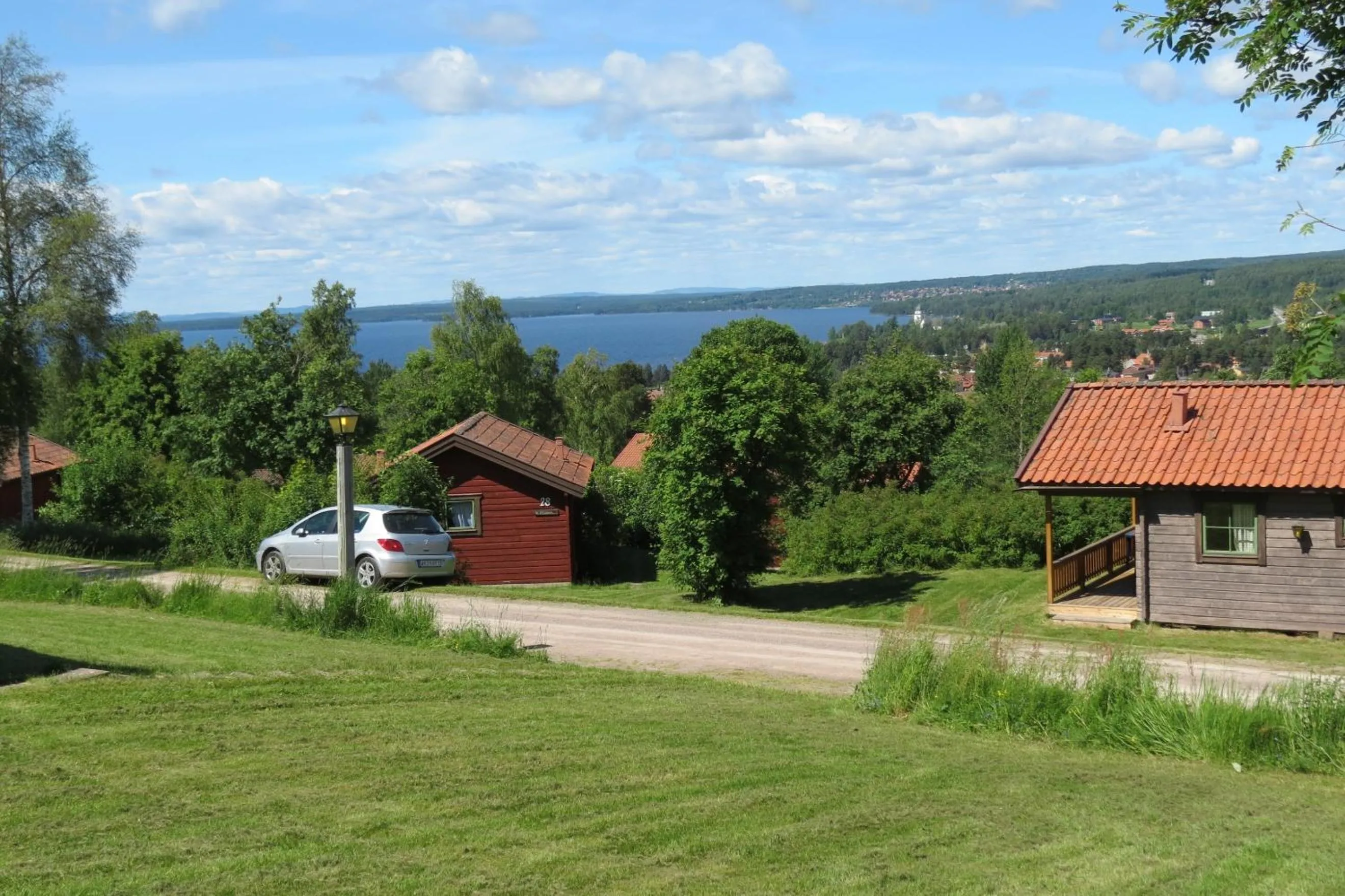 Facade/entrance in Fyrklöverns Stugby