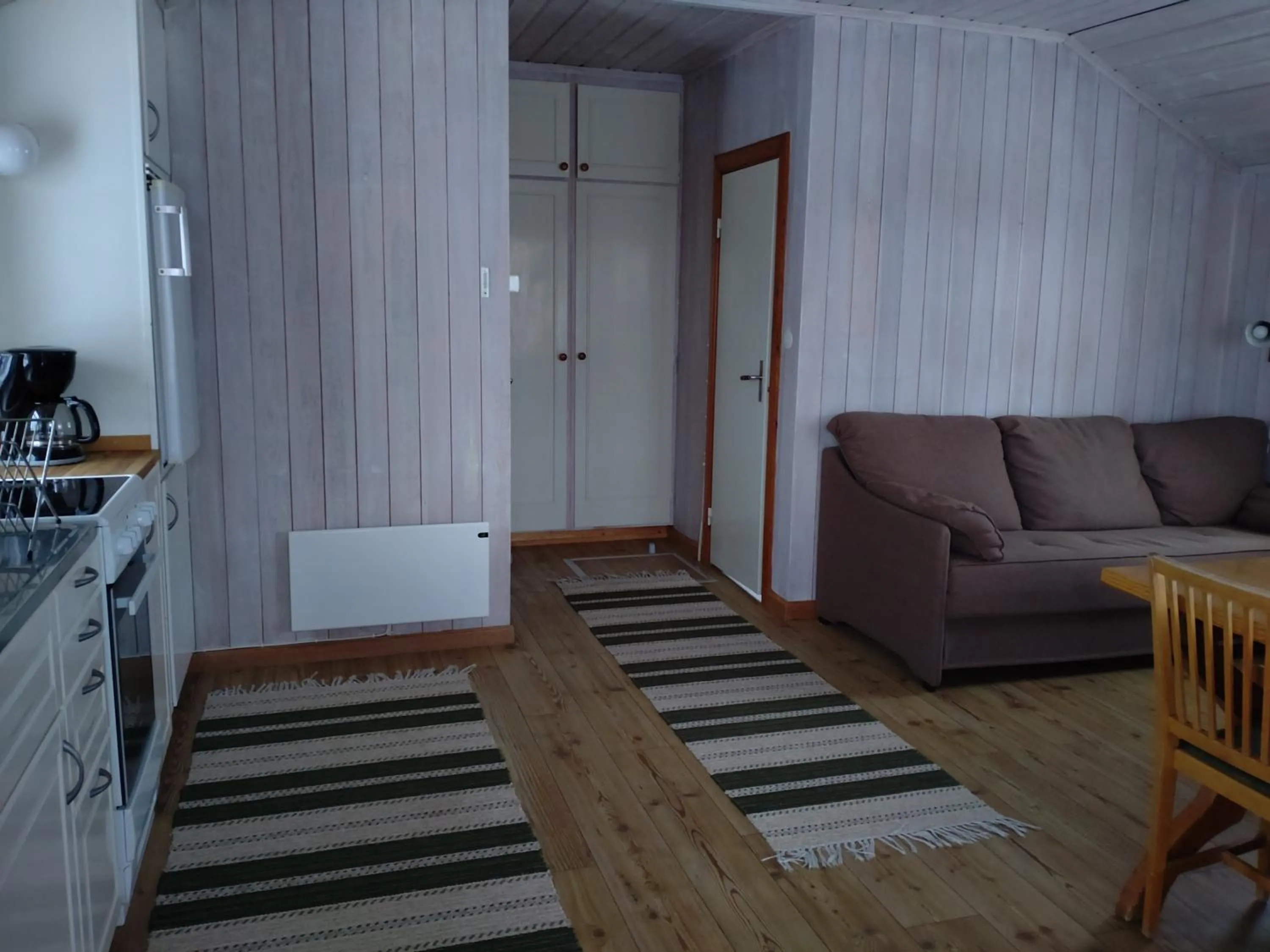 Kitchen or kitchenette in Fyrklöverns Stugby