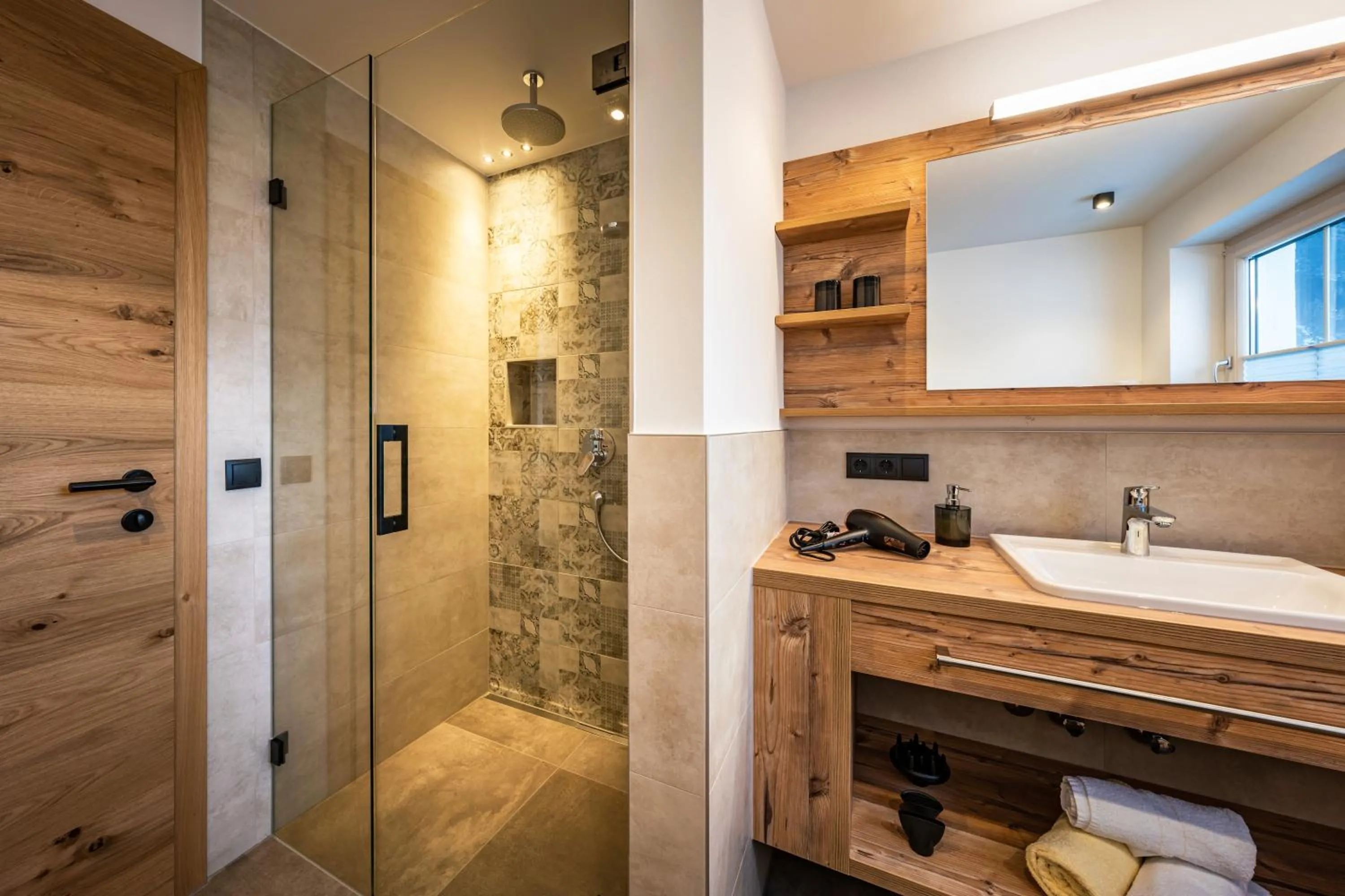 Bathroom in Gästehaus Wiesengrund & Apart Sporer