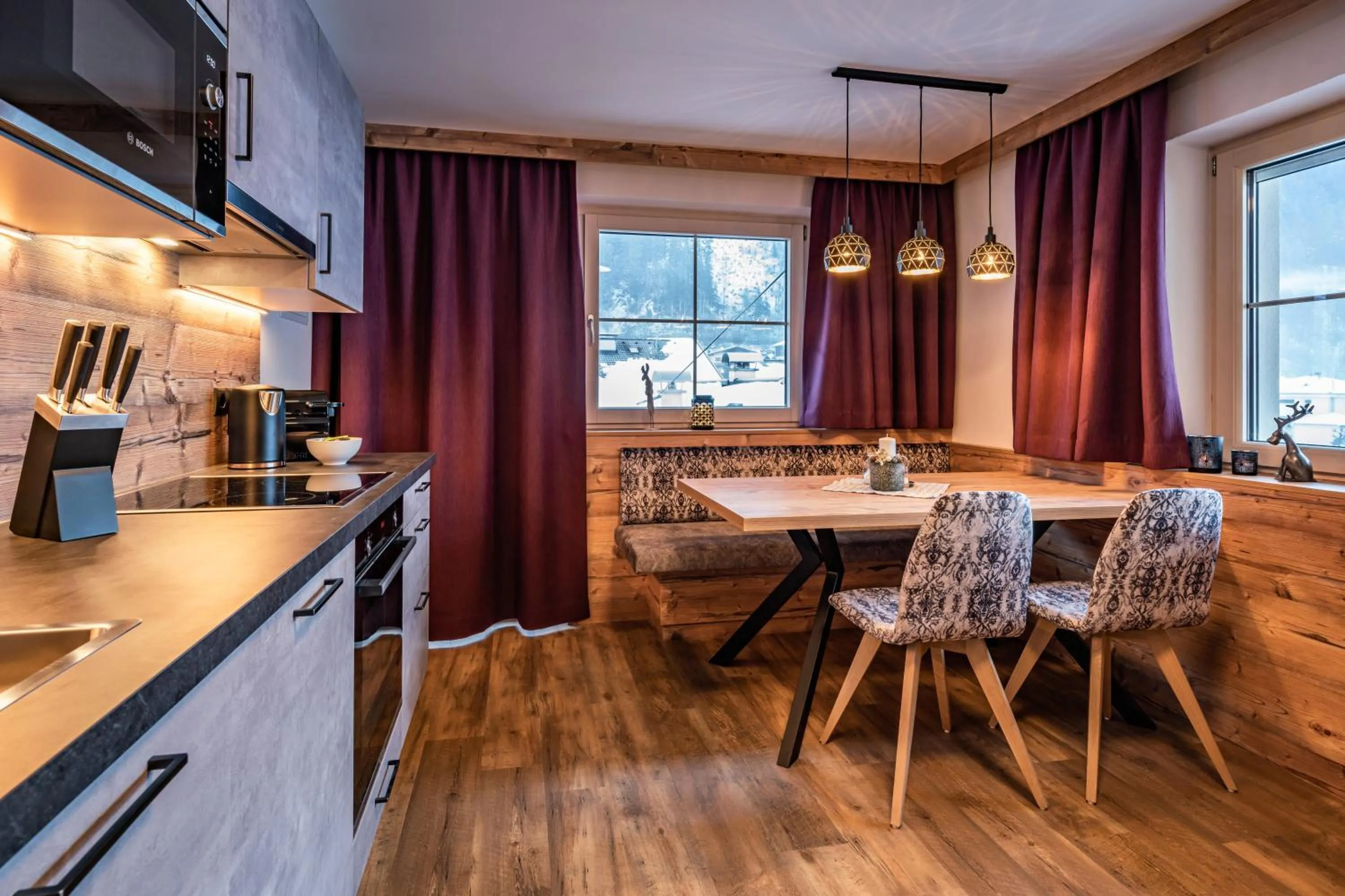 Seating area in Gästehaus Wiesengrund & Apart Sporer