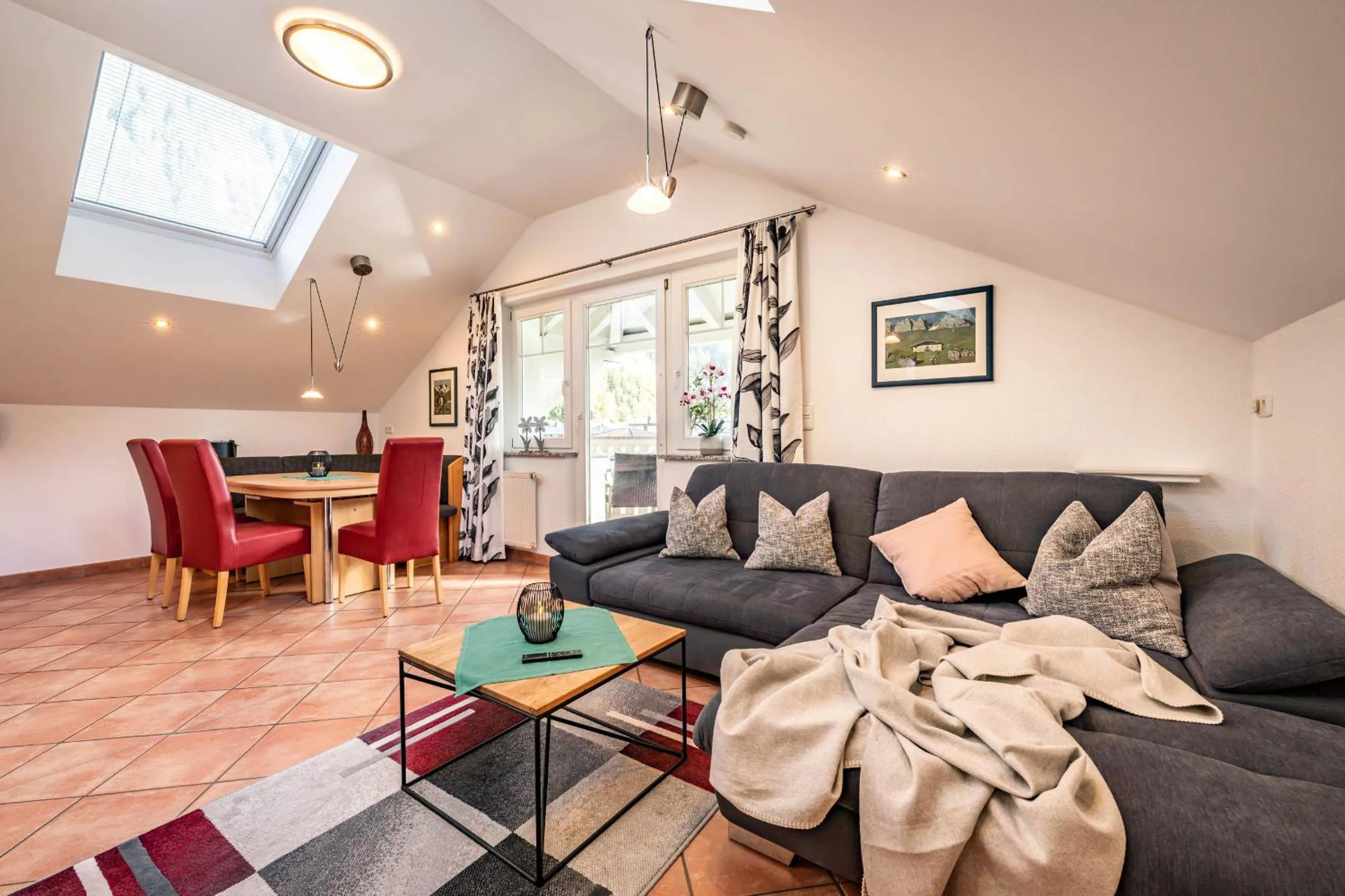 Living room in Gästehaus Wiesengrund & Apart Sporer