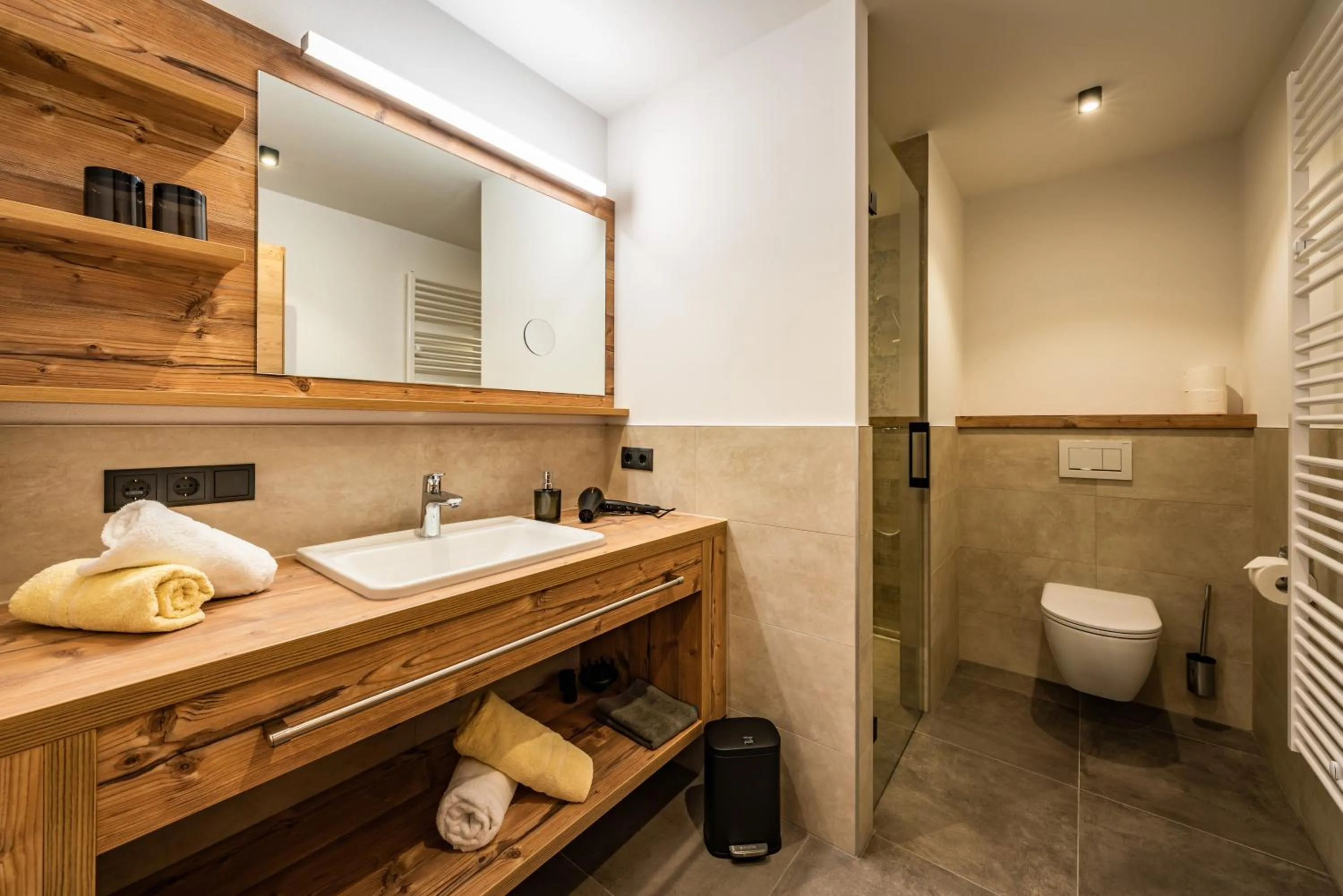 Bathroom in Gästehaus Wiesengrund & Apart Sporer