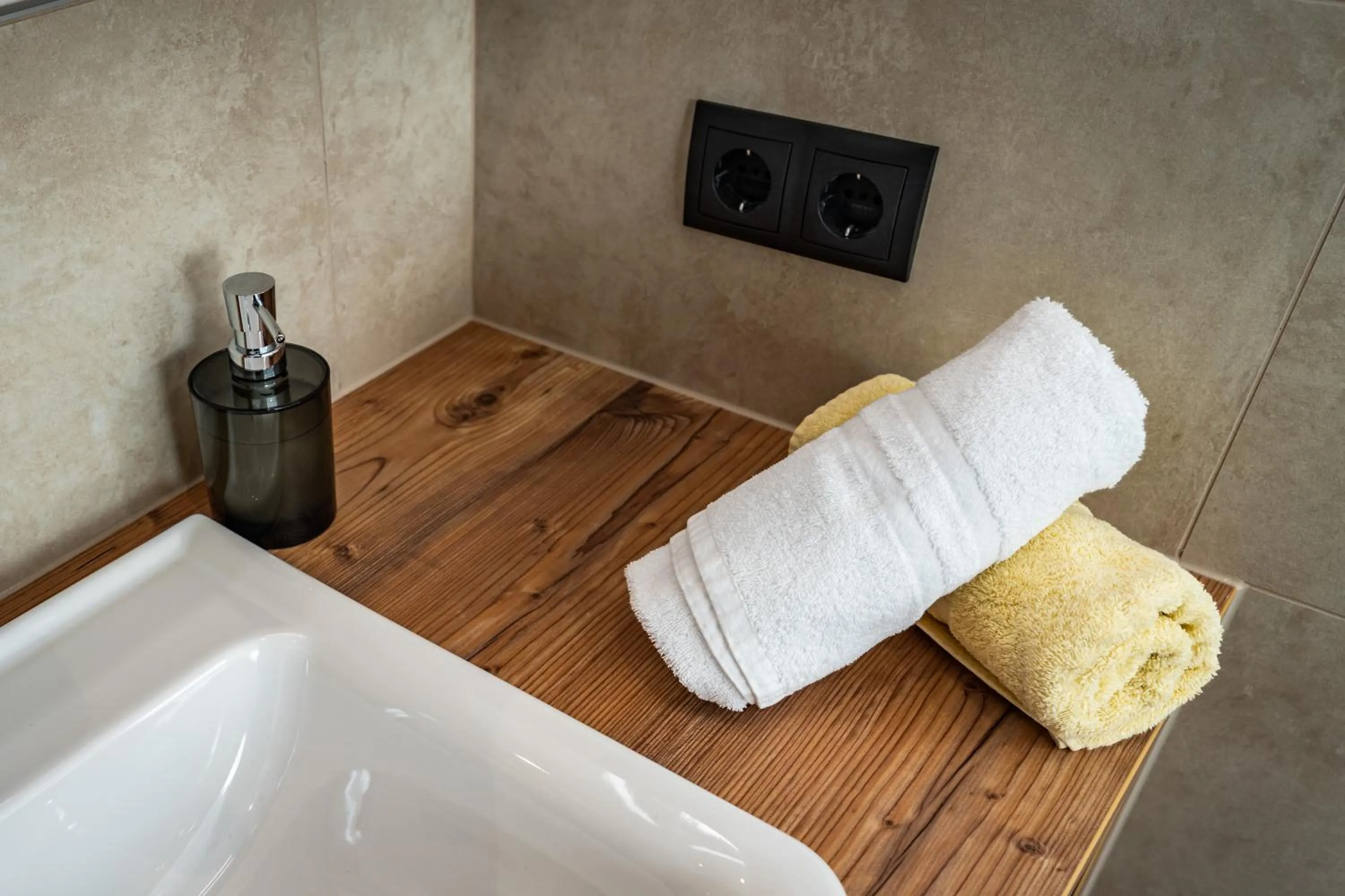 Bathroom in Gästehaus Wiesengrund & Apart Sporer