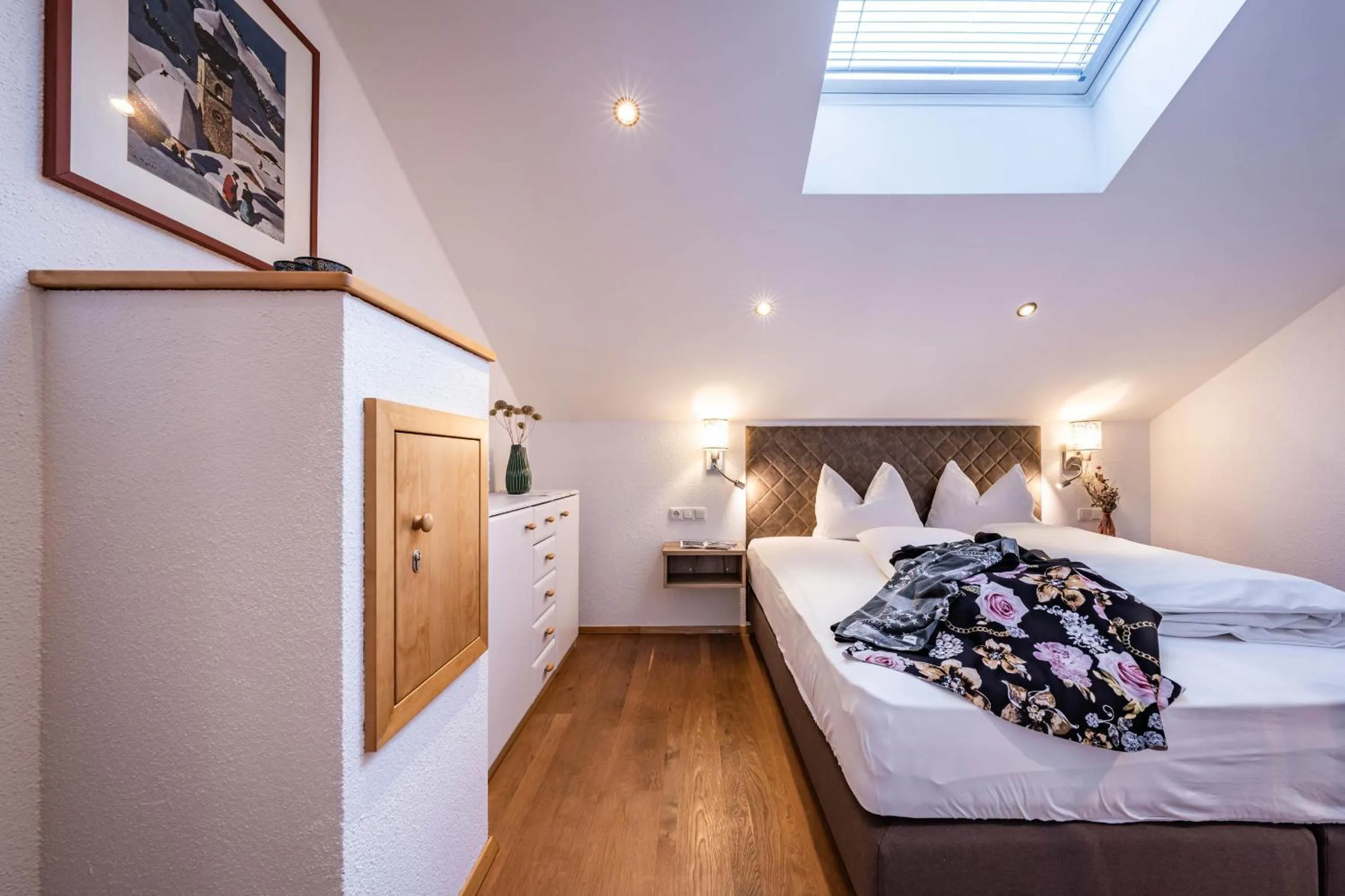 Bed in Gästehaus Wiesengrund & Apart Sporer