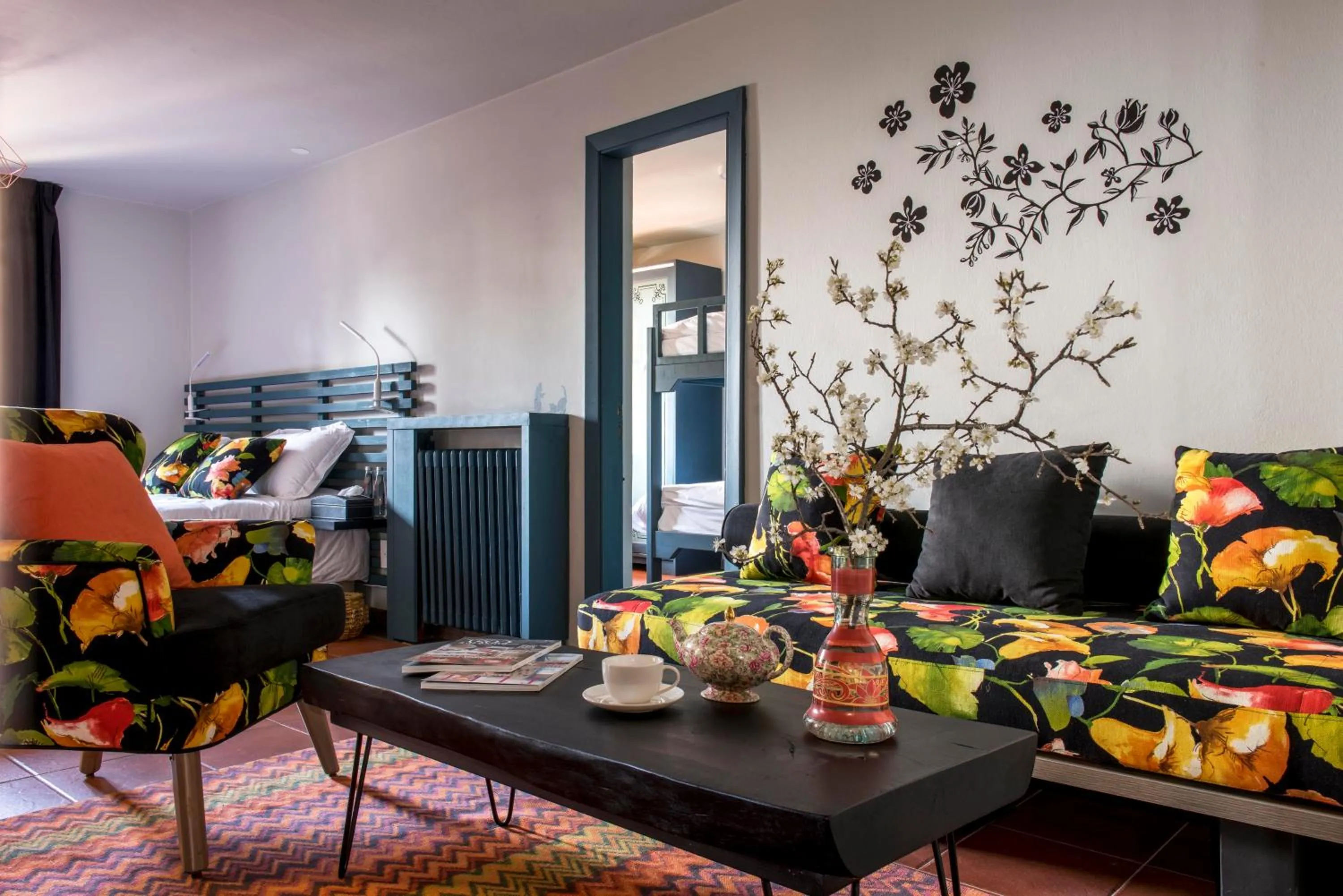 Bedroom in La Maison des Cèdres