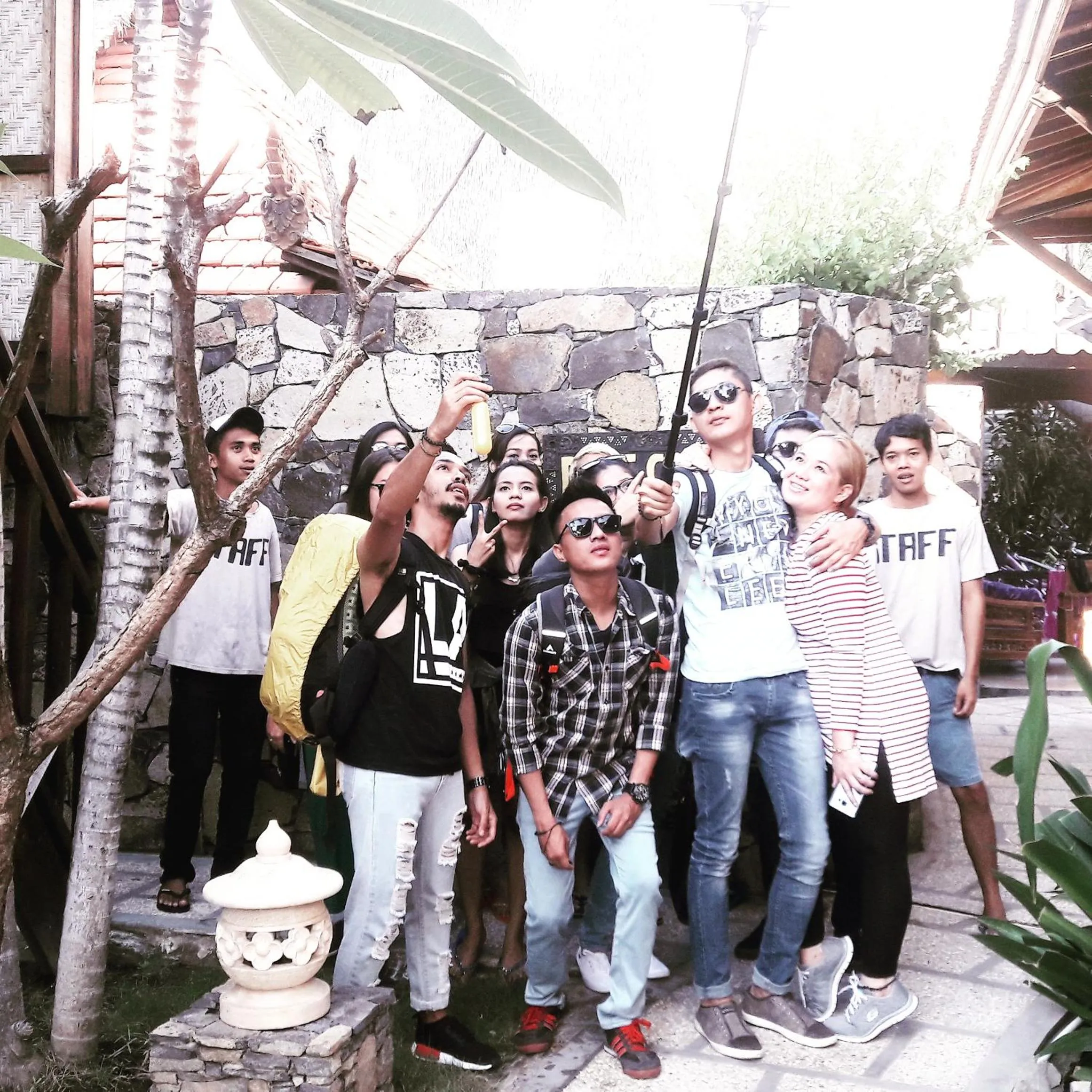 Staff in Bale Sasak Bungalow