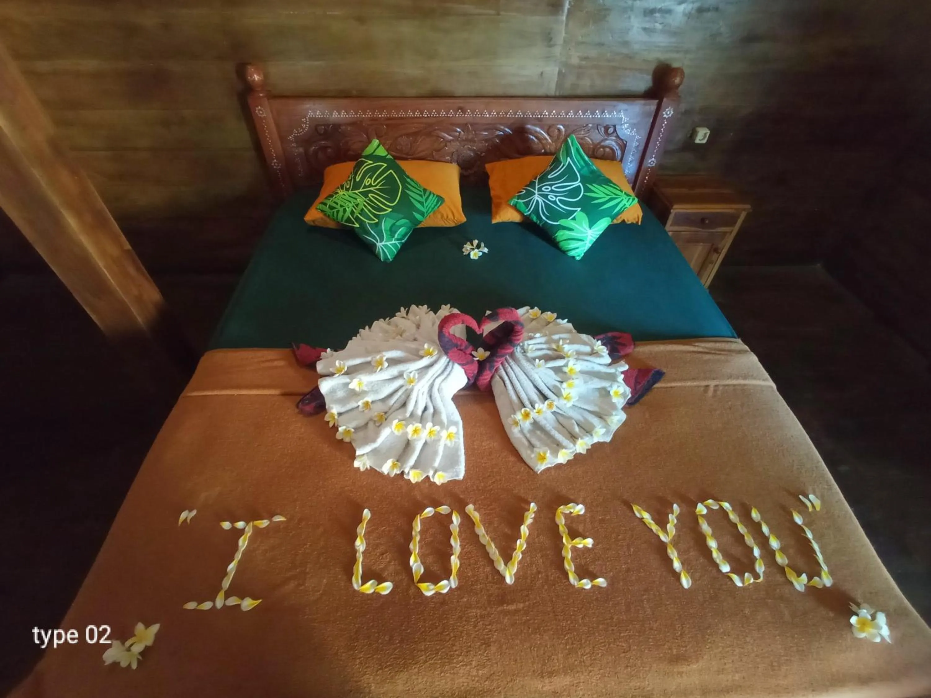 Bedroom, Bed in Bale Sasak Bungalow