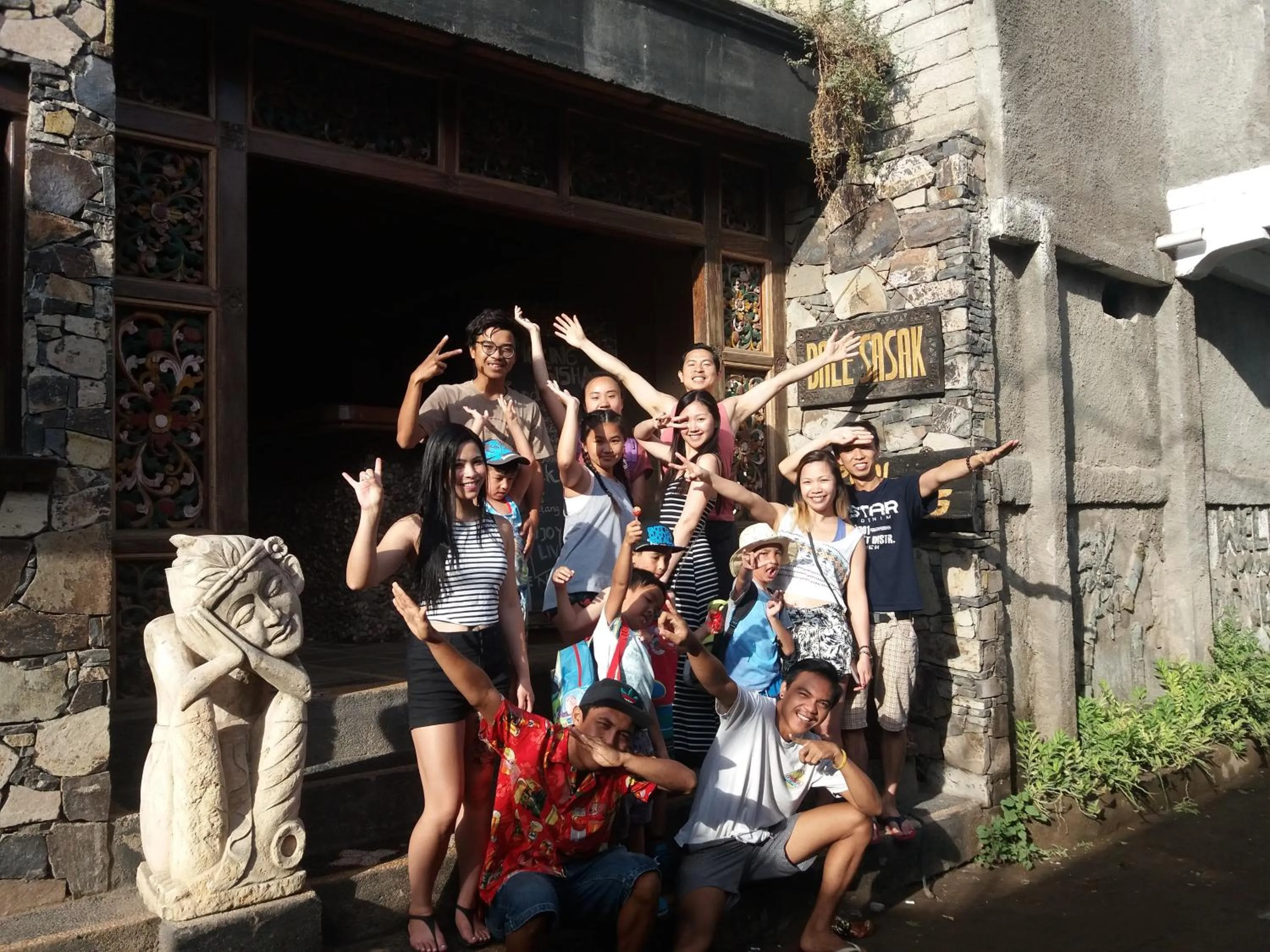 Staff in Bale Sasak Bungalow