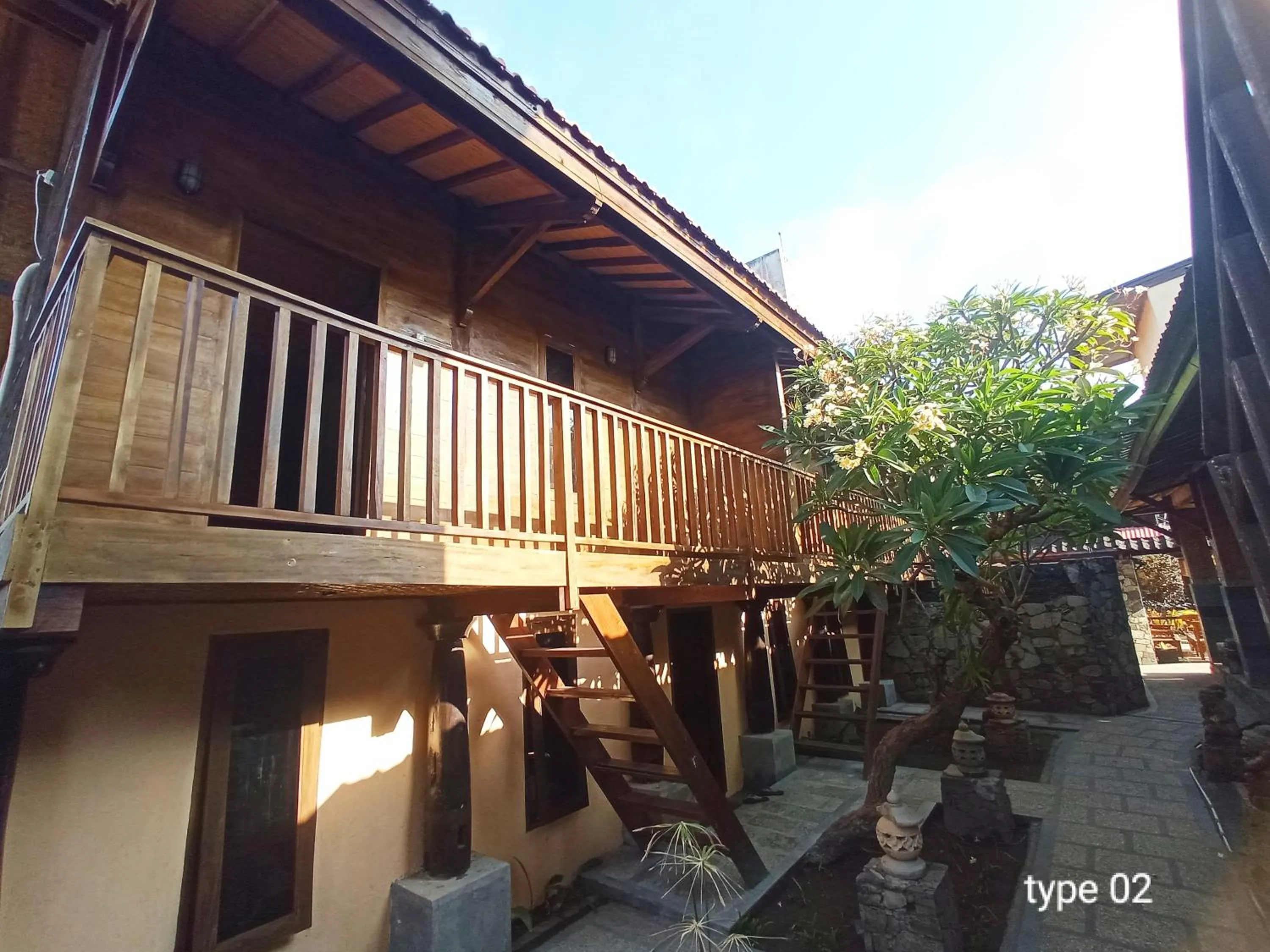 Property building in Bale Sasak Bungalow