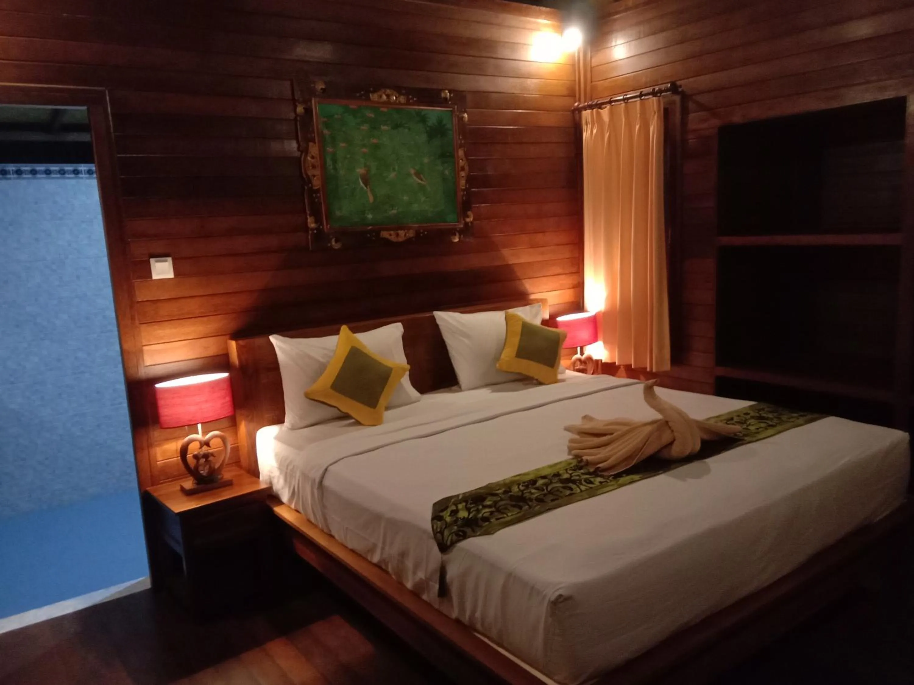 Bedroom, Bed in Svaha Nusa Guest House