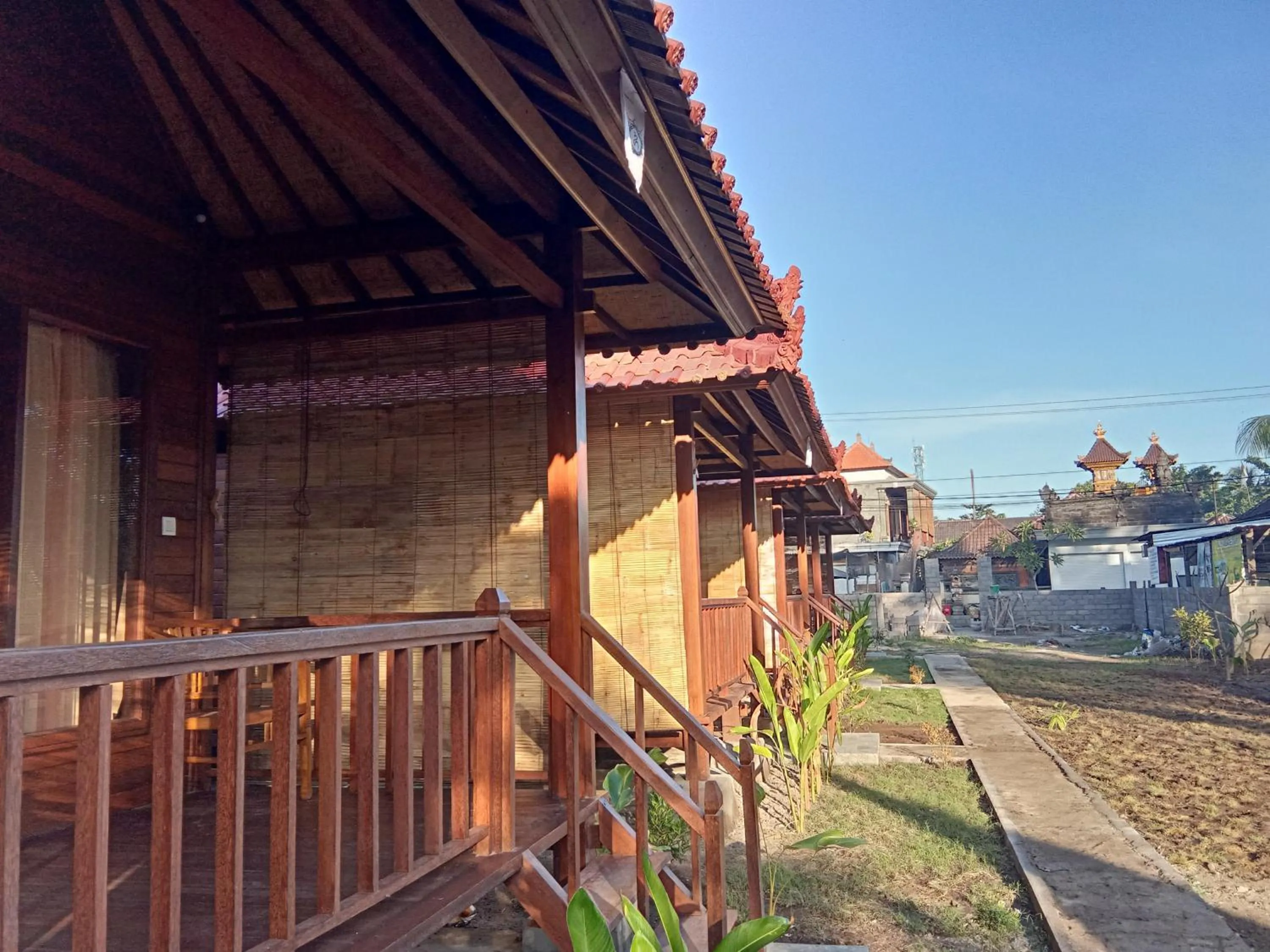 Decorative detail in Svaha Nusa Guest House