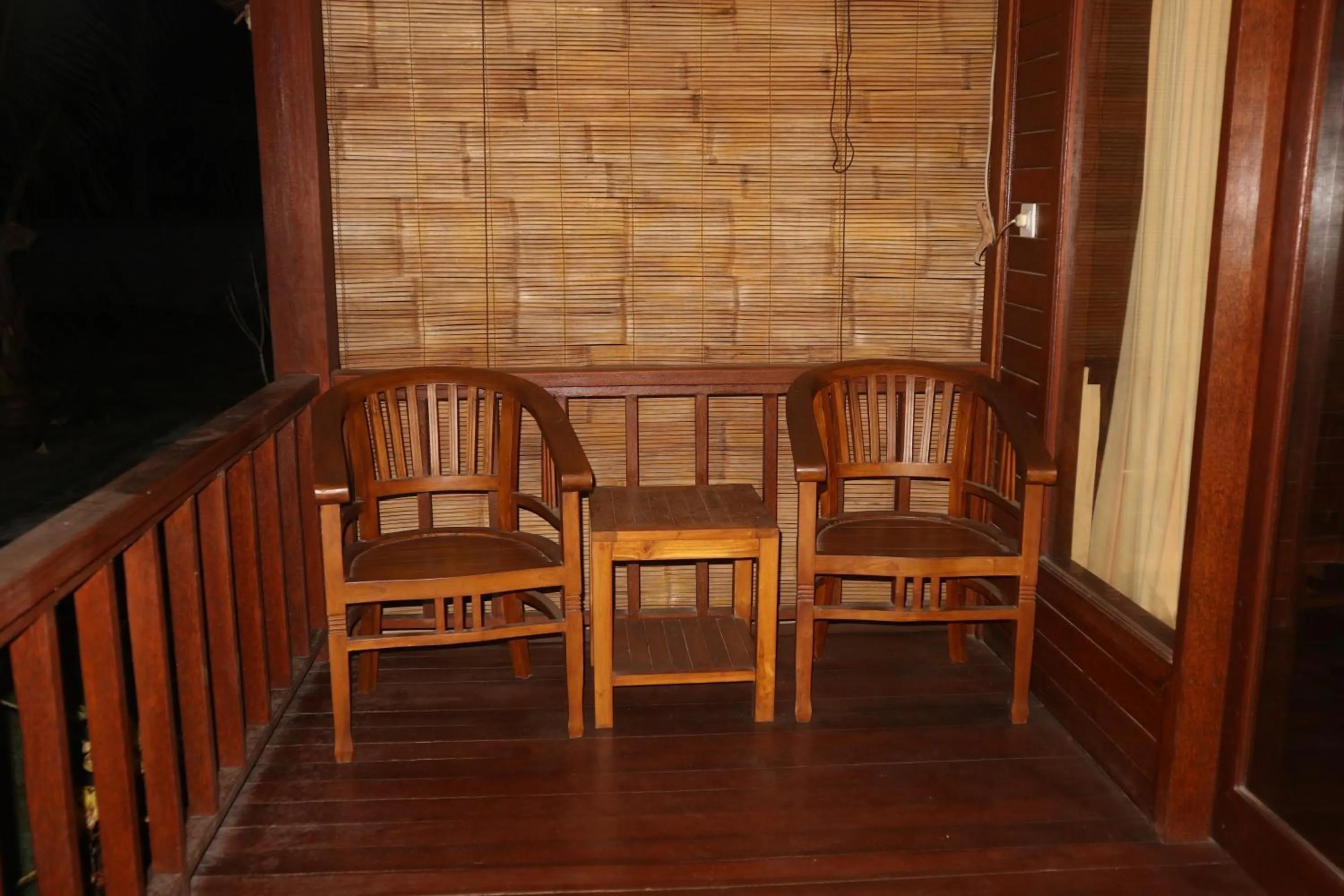 Seating area in Svaha Nusa Guest House